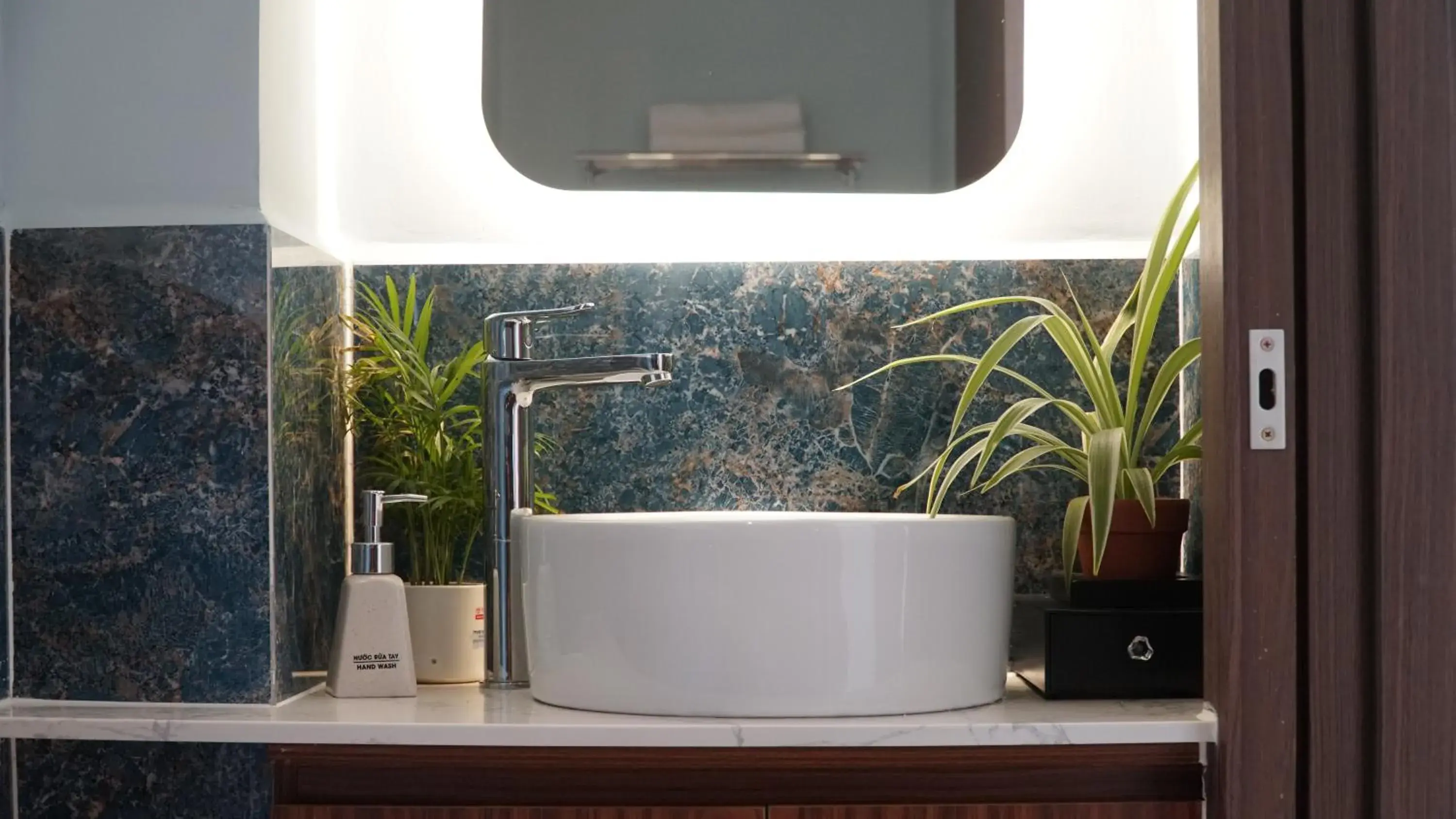 Bathroom in Bros Hotel Bathroom in Bros Hotel