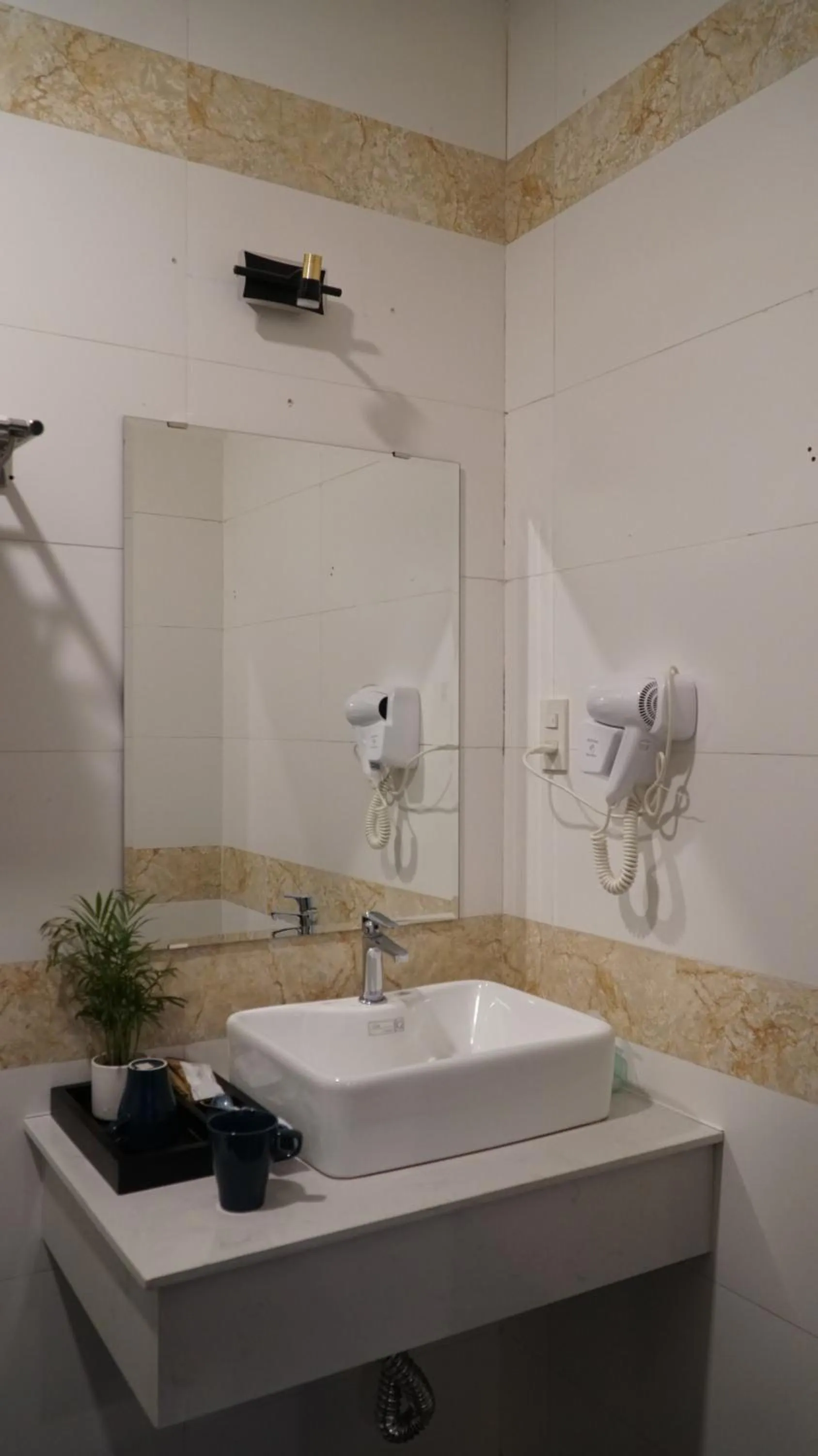 Shower in Bros Hotel