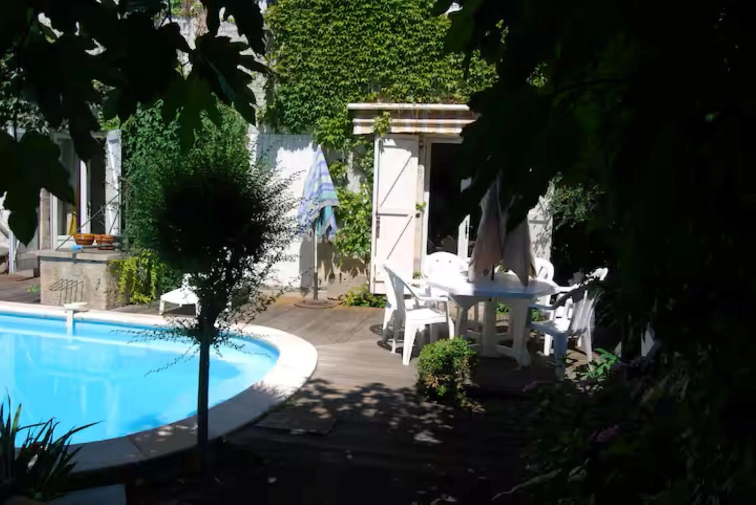 Patio in La Maison de Lise