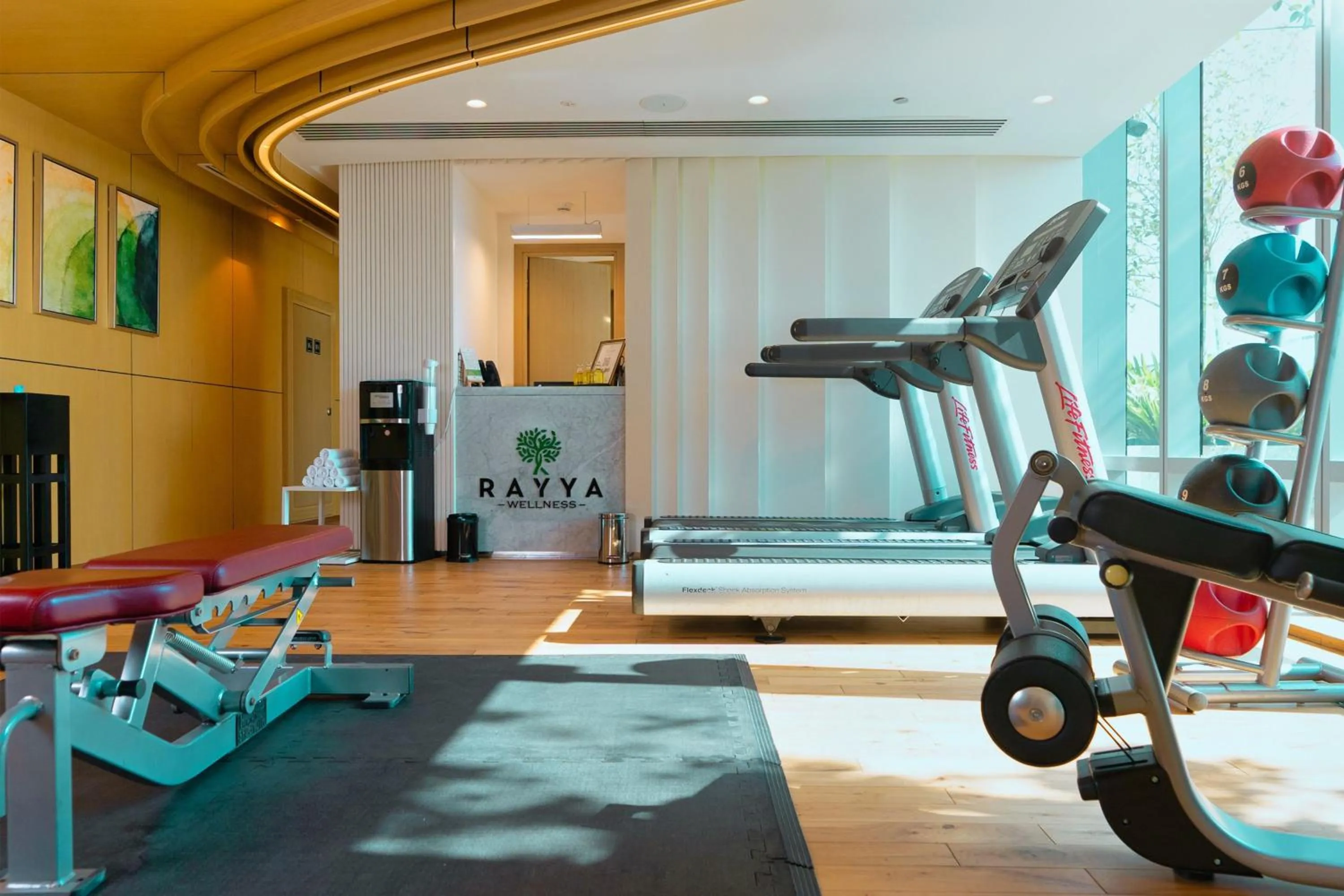 Fitness centre/facilities in The First Collection Dubai Jumeirah Village Circle, a Tribute Portfolio Hotel