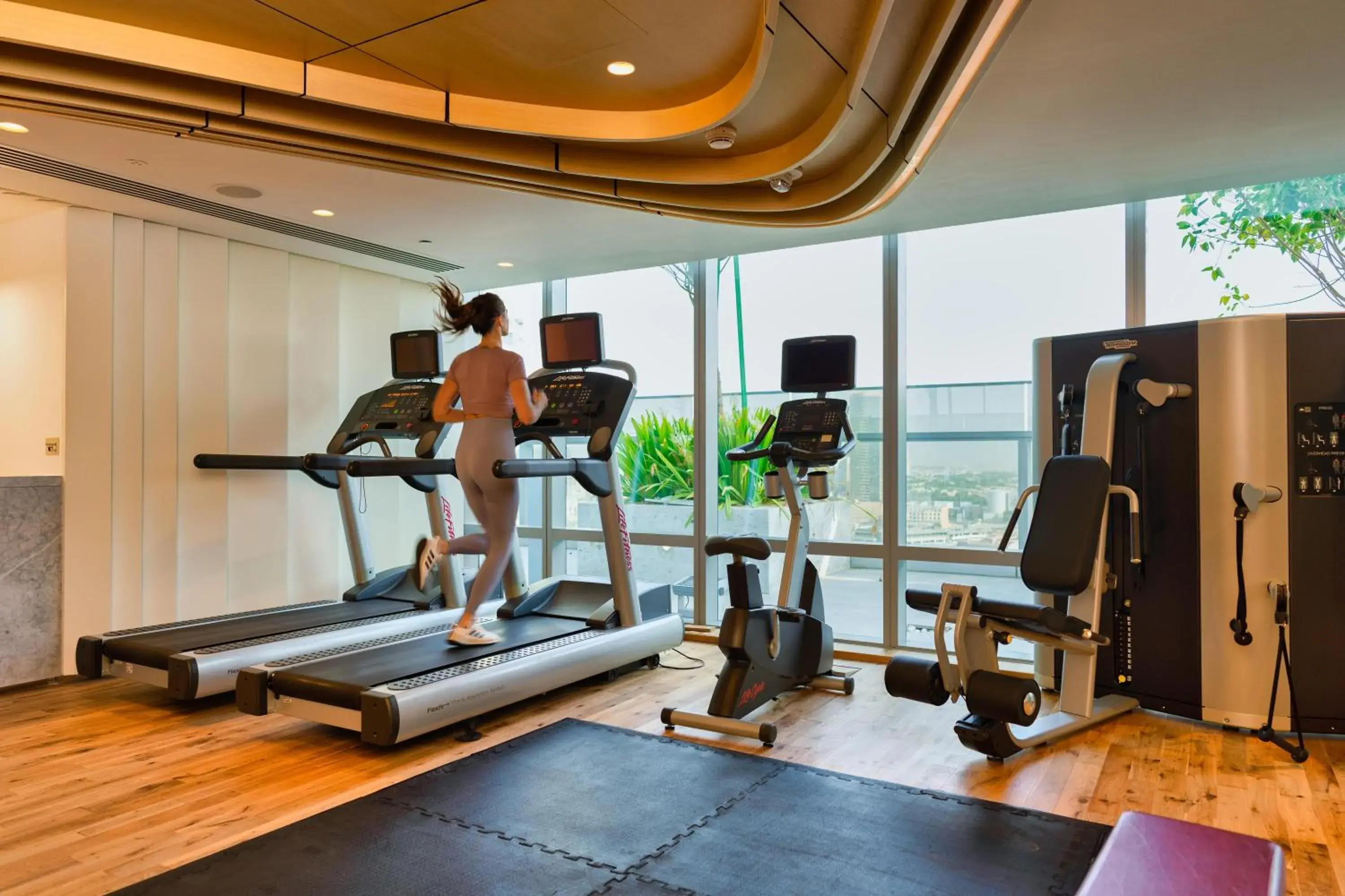 Fitness centre/facilities in The First Collection Dubai Jumeirah Village Circle, a Tribute Portfolio Hotel Fitness centre/facilities in The First Collection Dubai Jumeirah Village Circle, a Tribute Portfolio Hotel