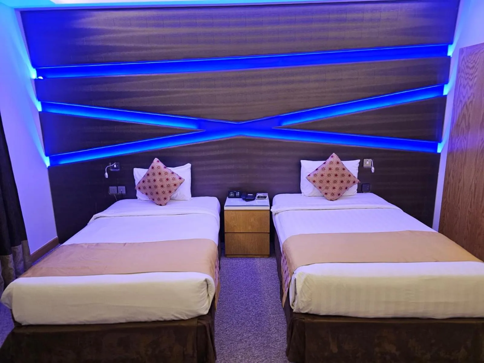 Bed in Al Safir Hotel