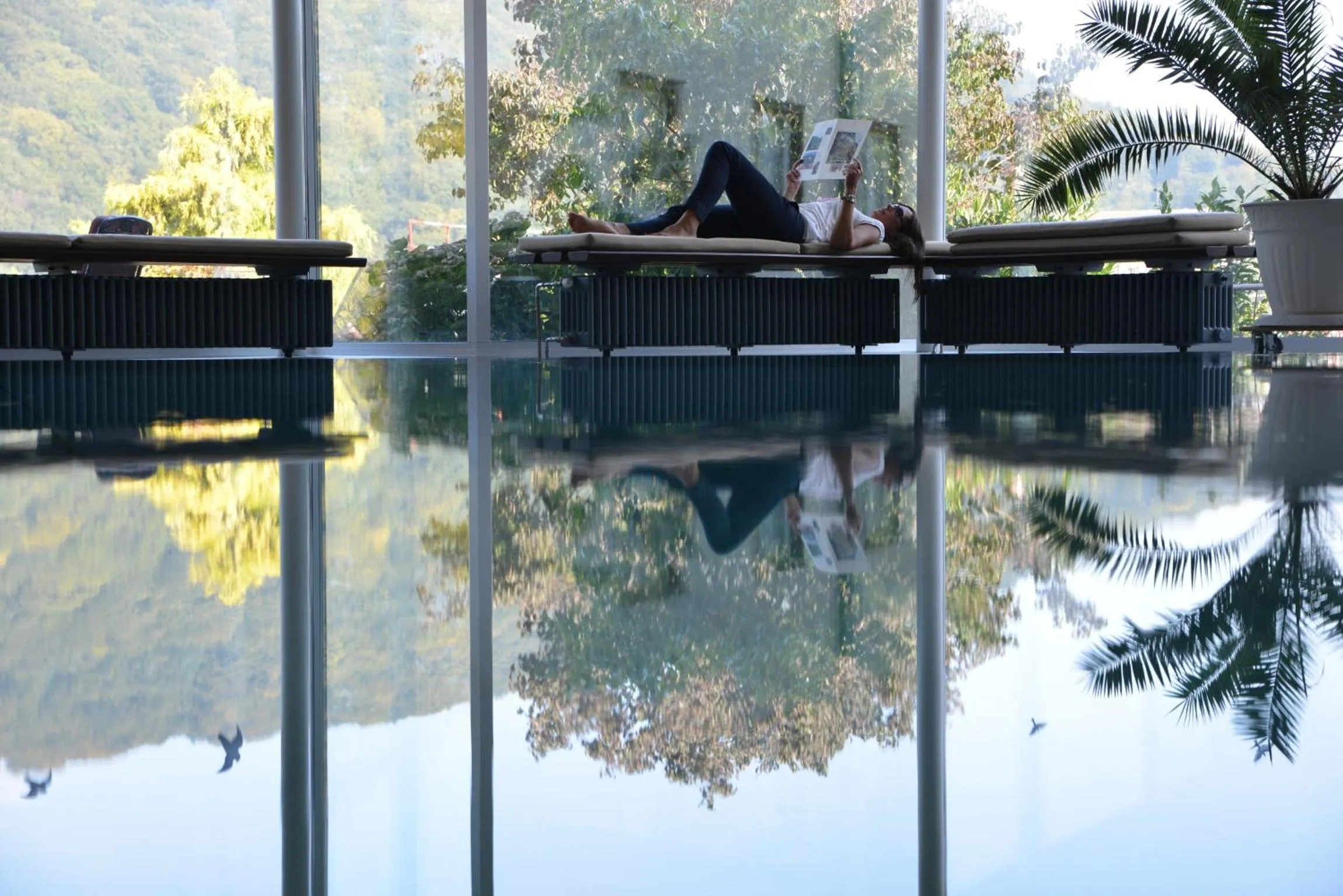 Swimming pool in Hotel Anna