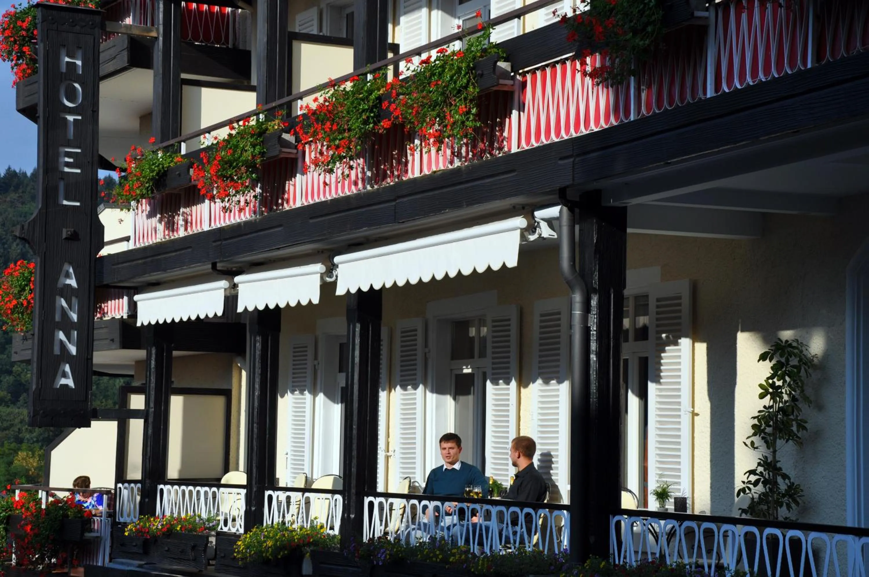 Facade/entrance in Hotel Anna