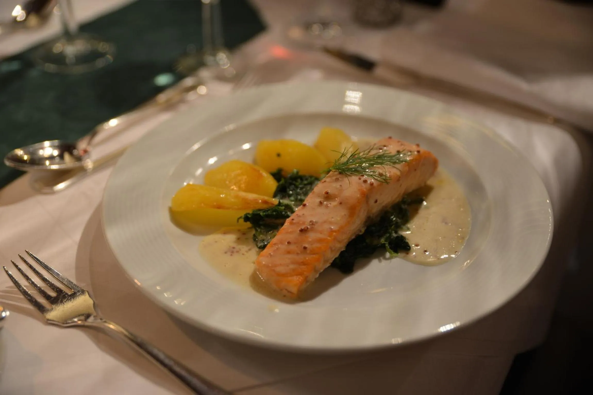 Food close-up in Hotel Anna