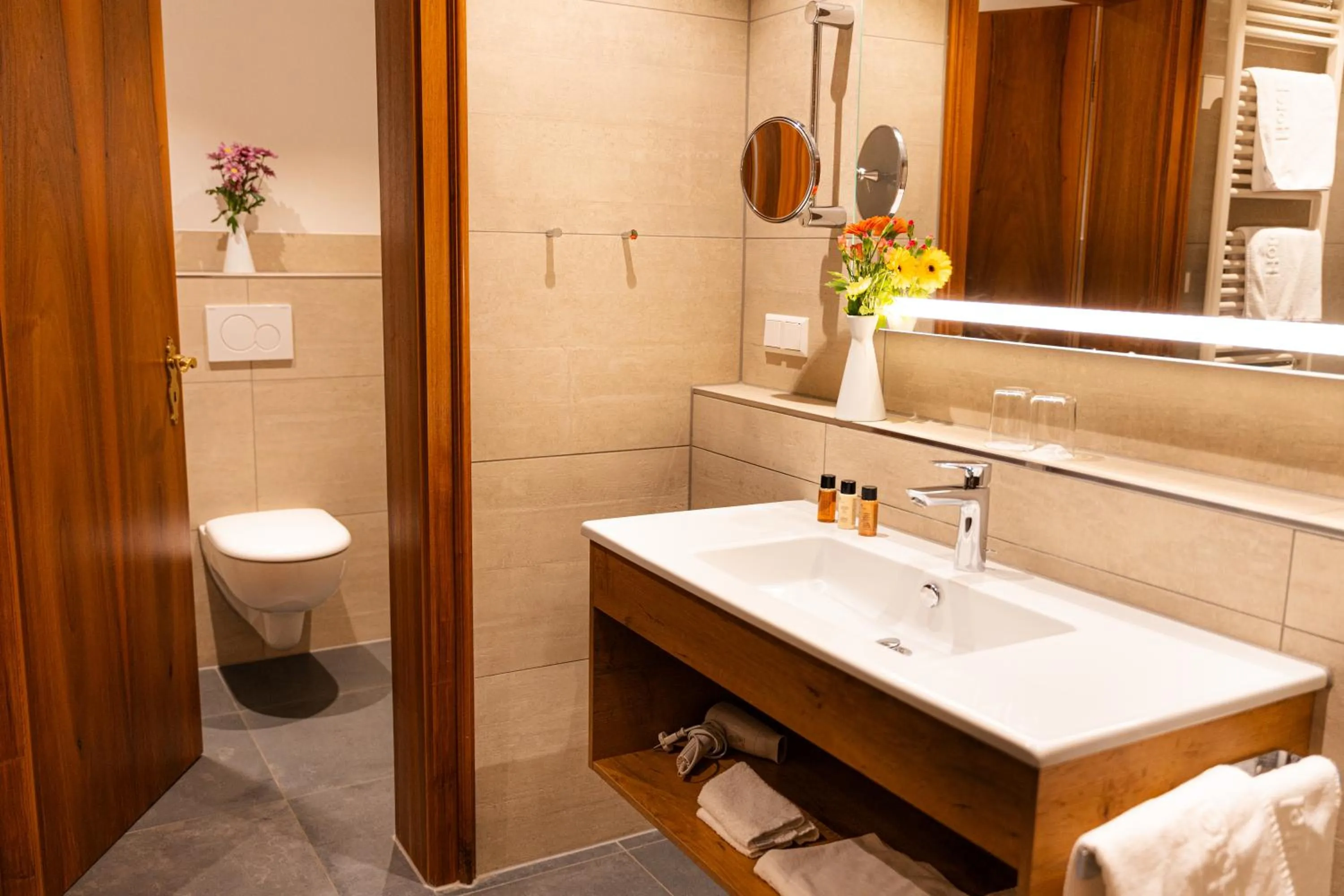 Bathroom in Hotel Anna