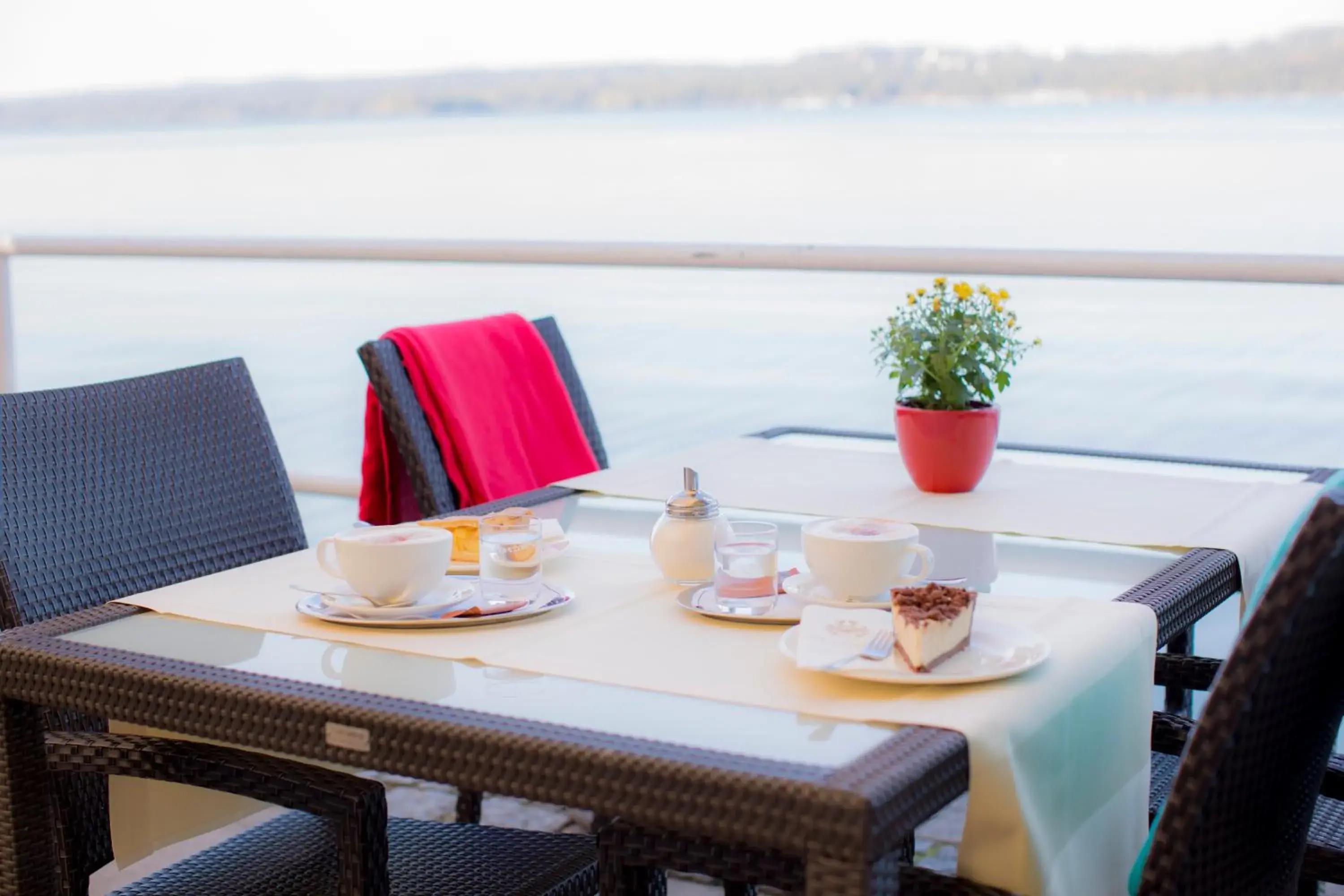 Lake view in Seehotel Leoni Lake view in Seehotel Leoni