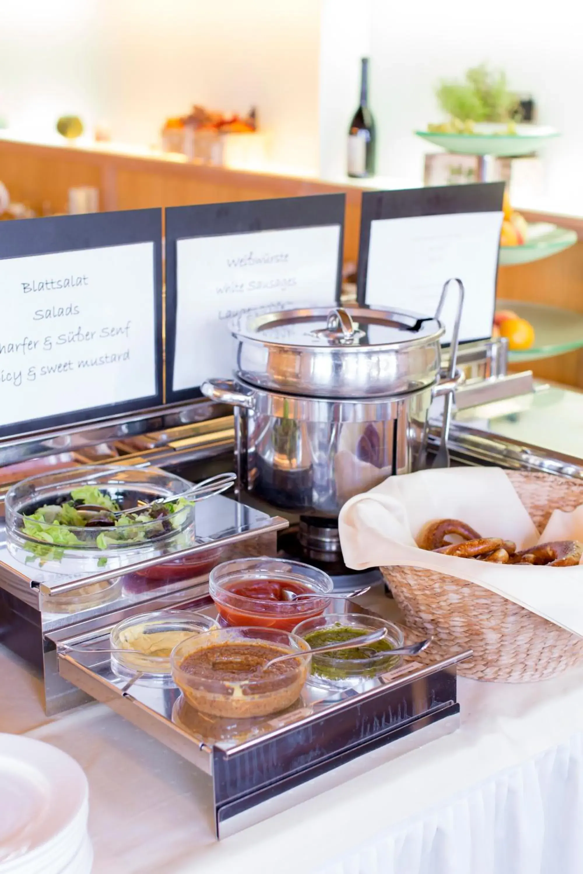 Buffet breakfast in Seehotel Leoni Buffet breakfast in Seehotel Leoni