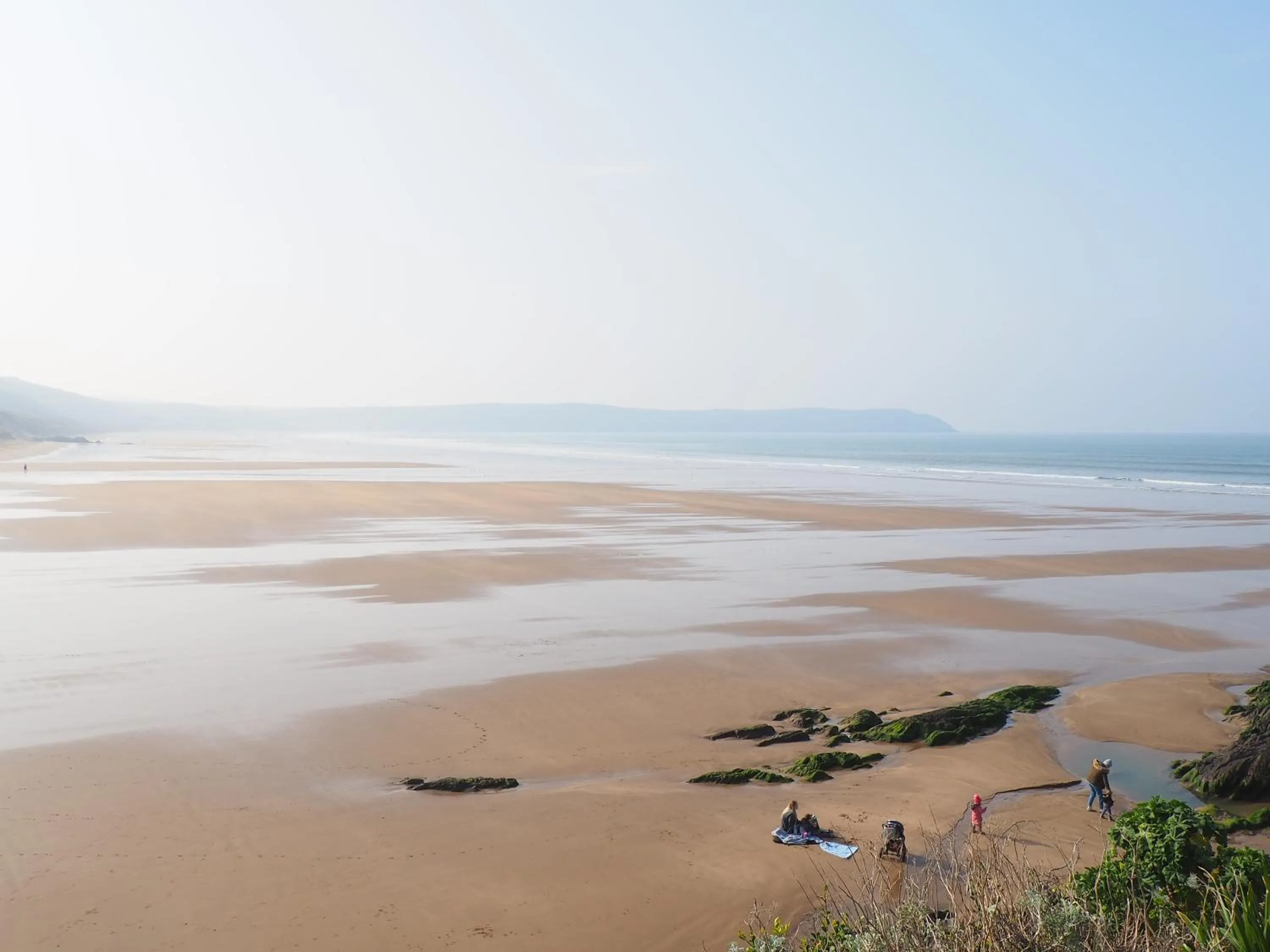 Beach in Watermouth Lodges