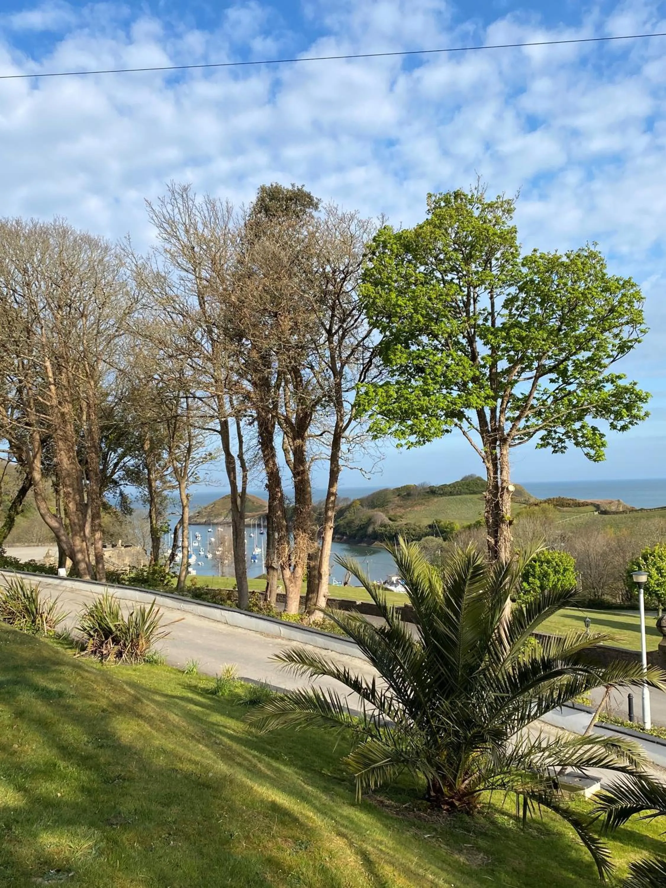 Sea view in Watermouth Lodges