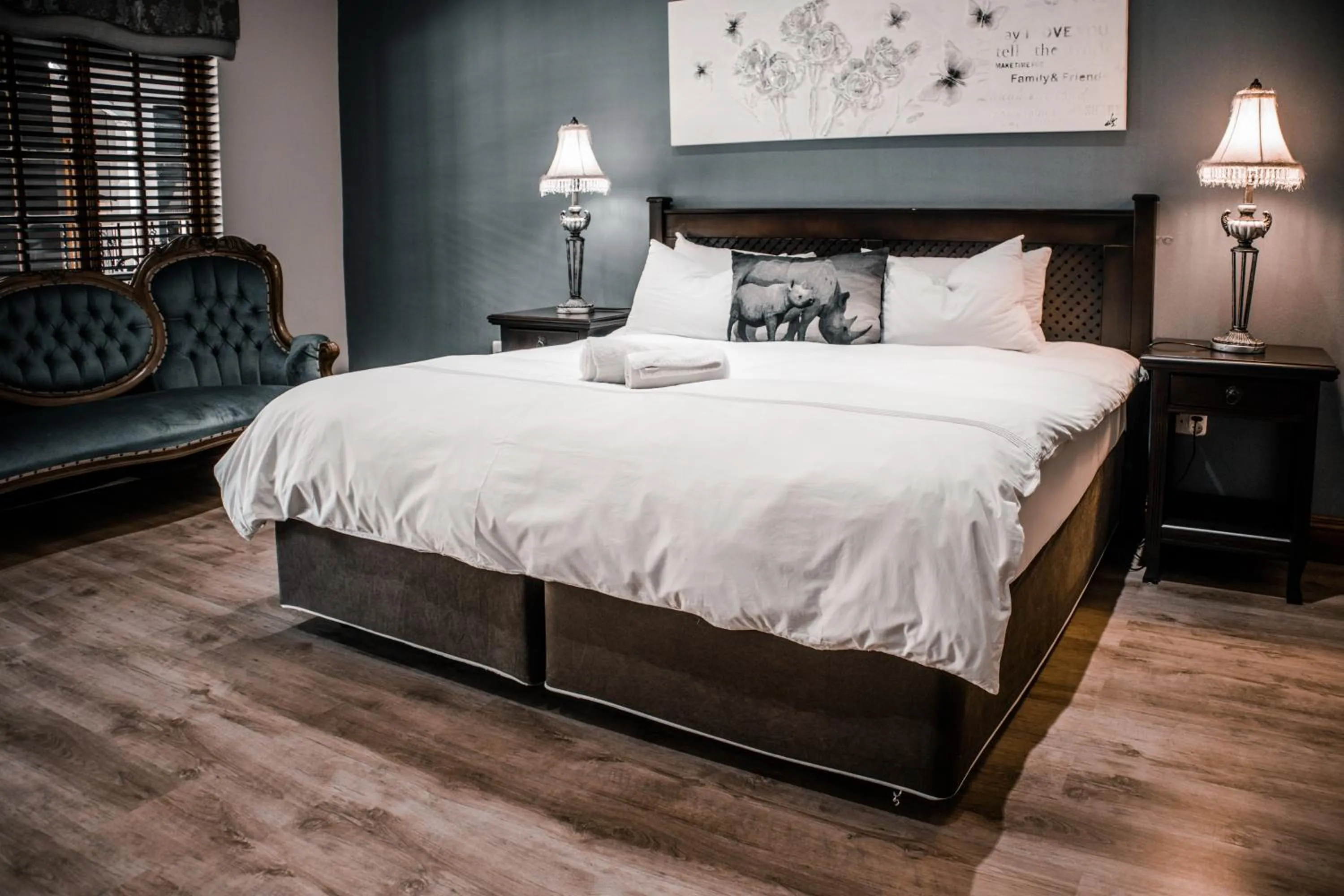 Bed in Pinehaven Bed and Breakfast