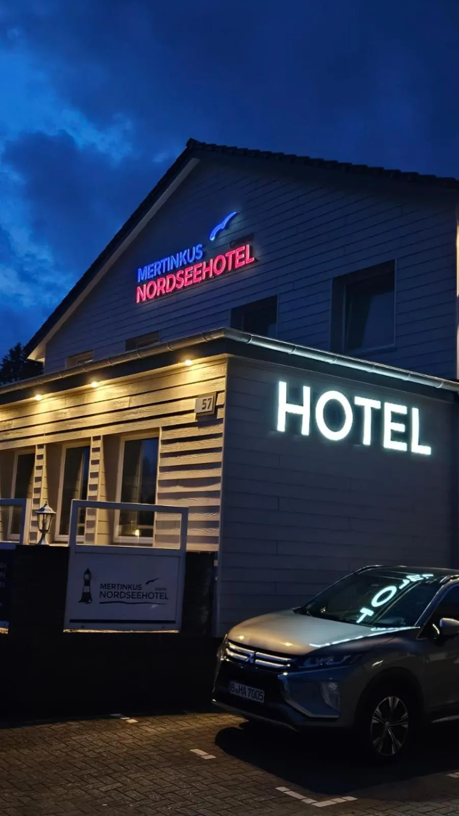 Property building in Mertinkus Nordseehotel