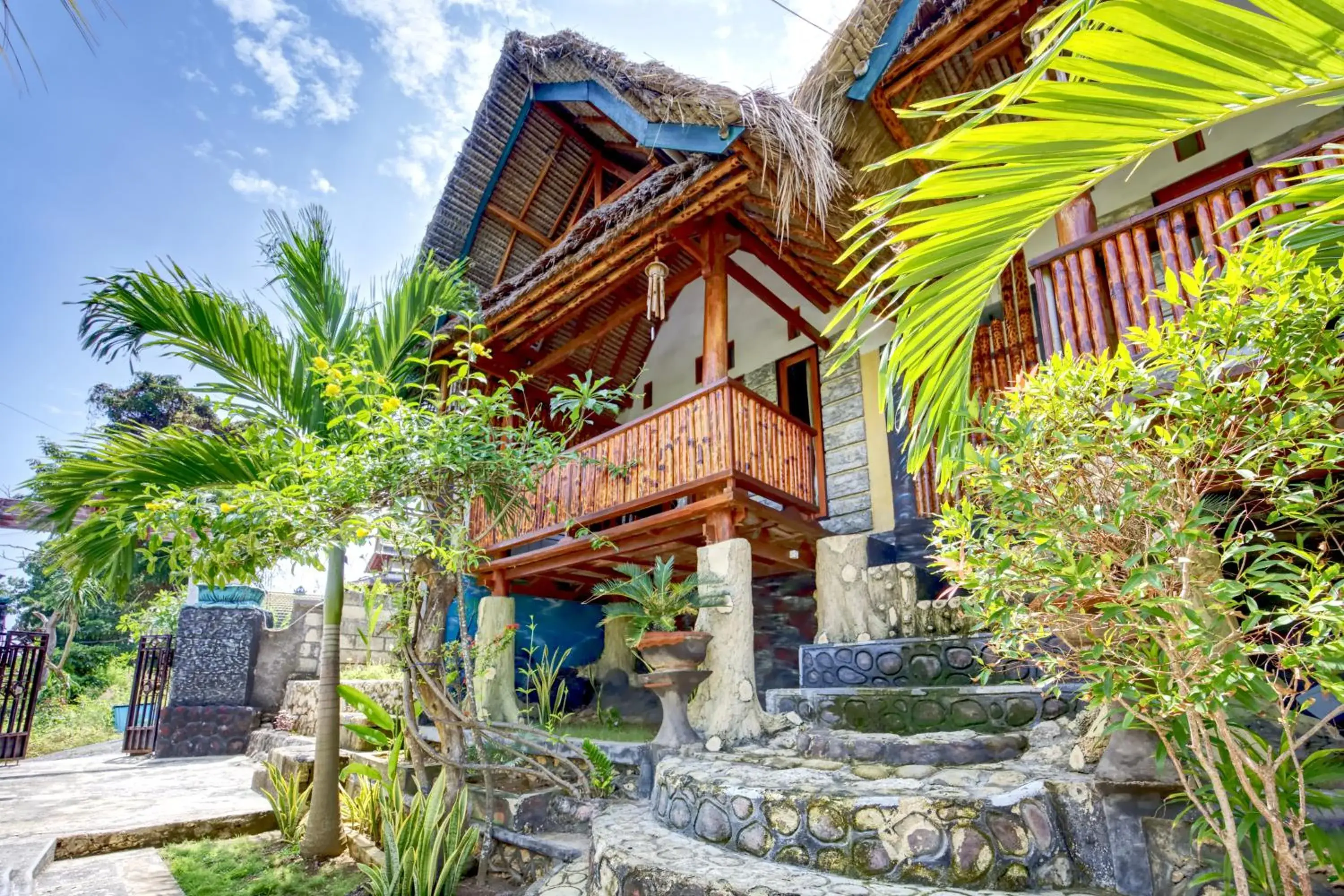 Double Room with Pool View in Bagus Cottage Double Room with Pool View in Bagus Cottage