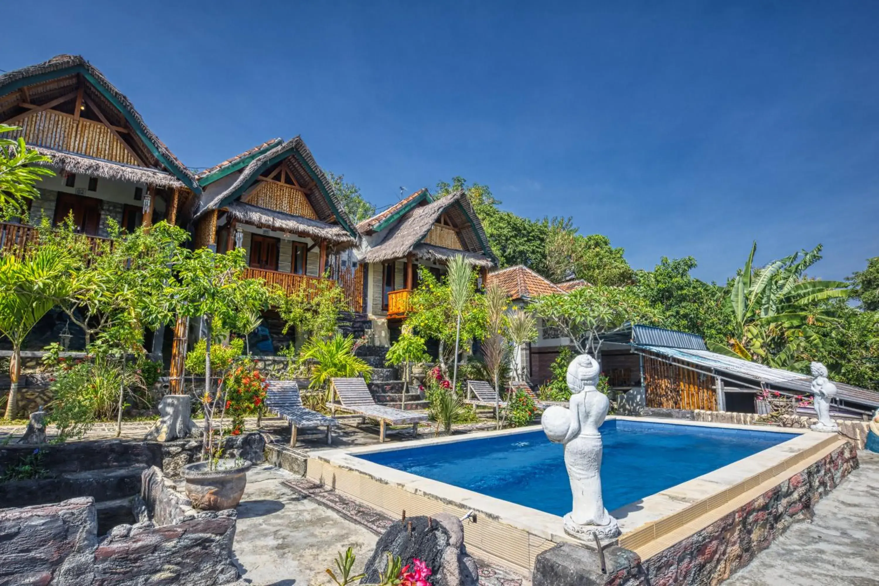 Property building in Bagus Cottage Property building in Bagus Cottage