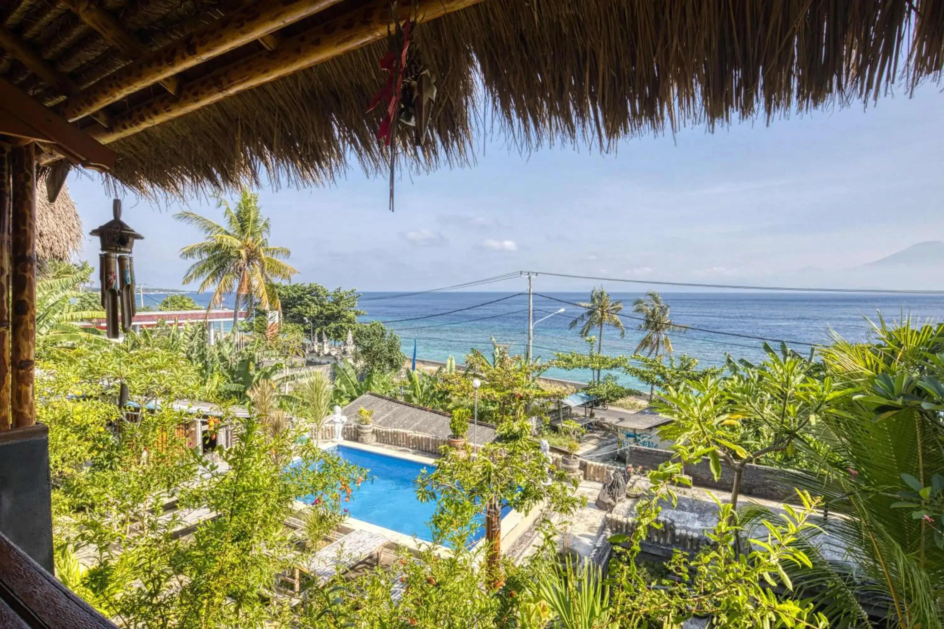 Mountain view in Bagus Cottage Mountain view in Bagus Cottage