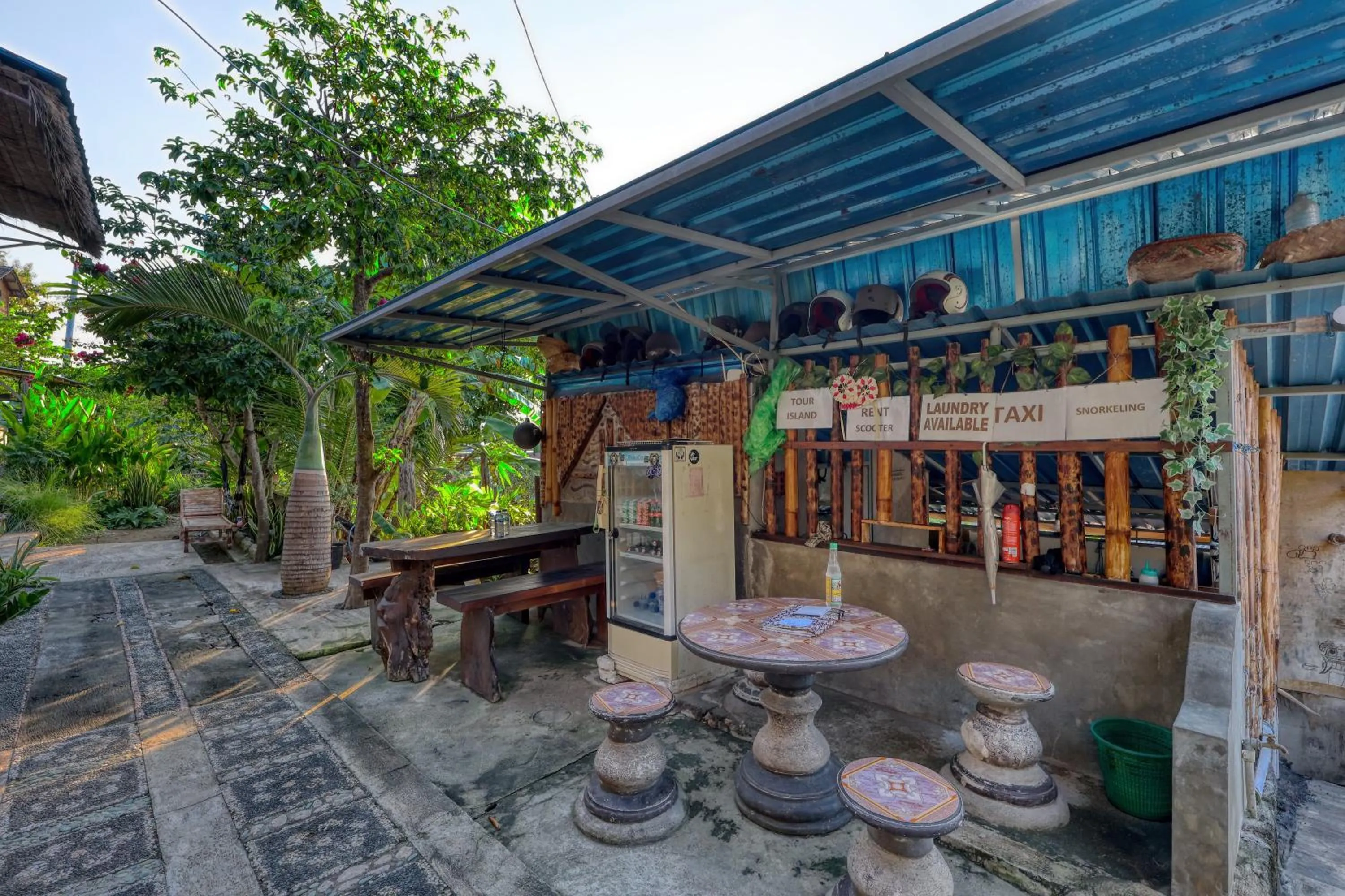 Lobby or reception in Bagus Cottage