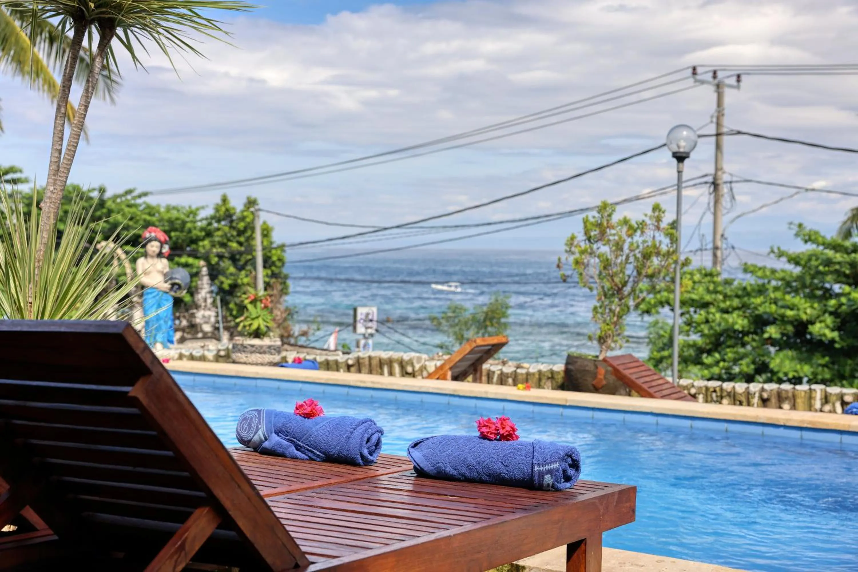 Swimming pool in Bagus Cottage