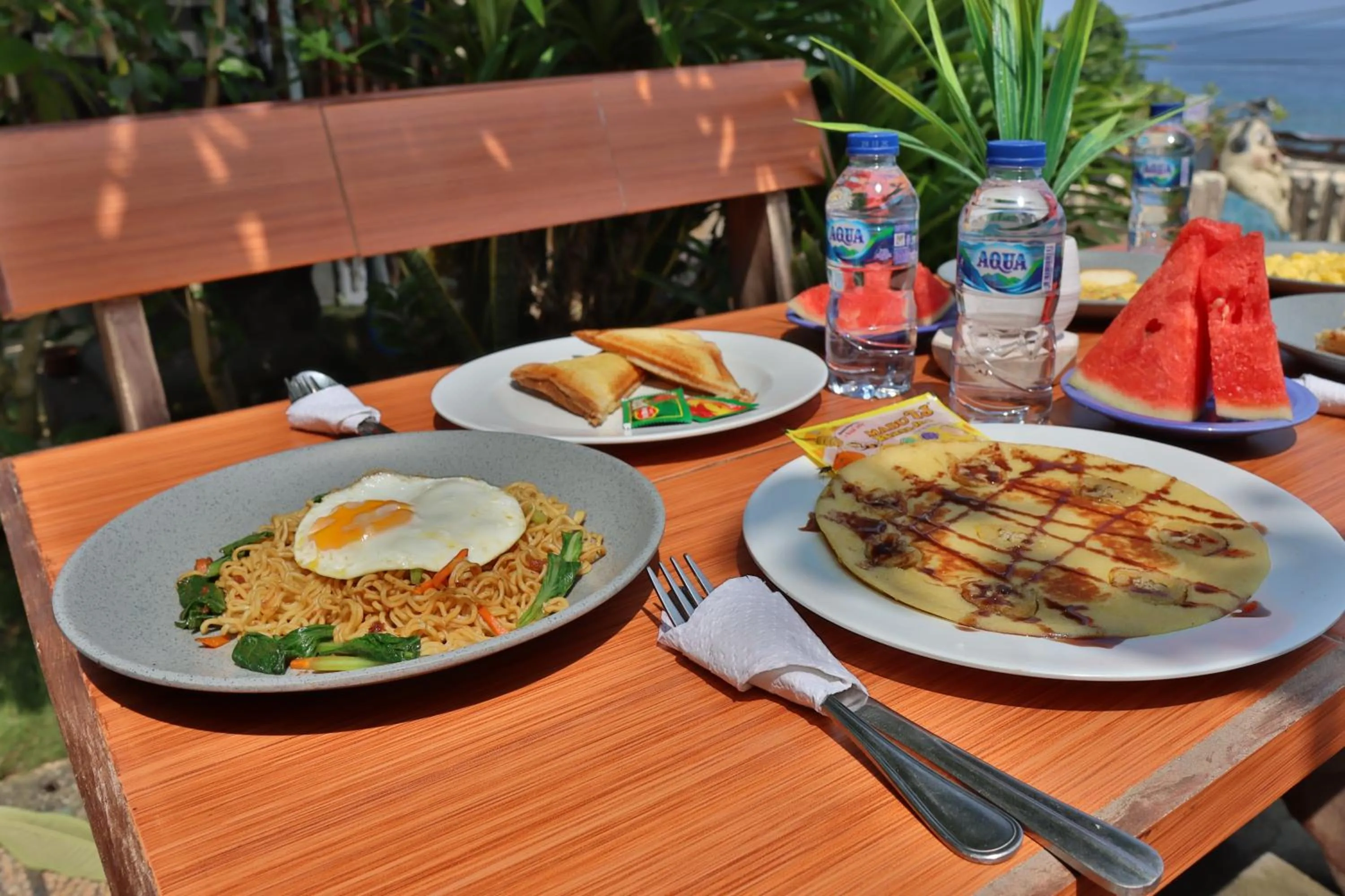 Breakfast in Bagus Cottage