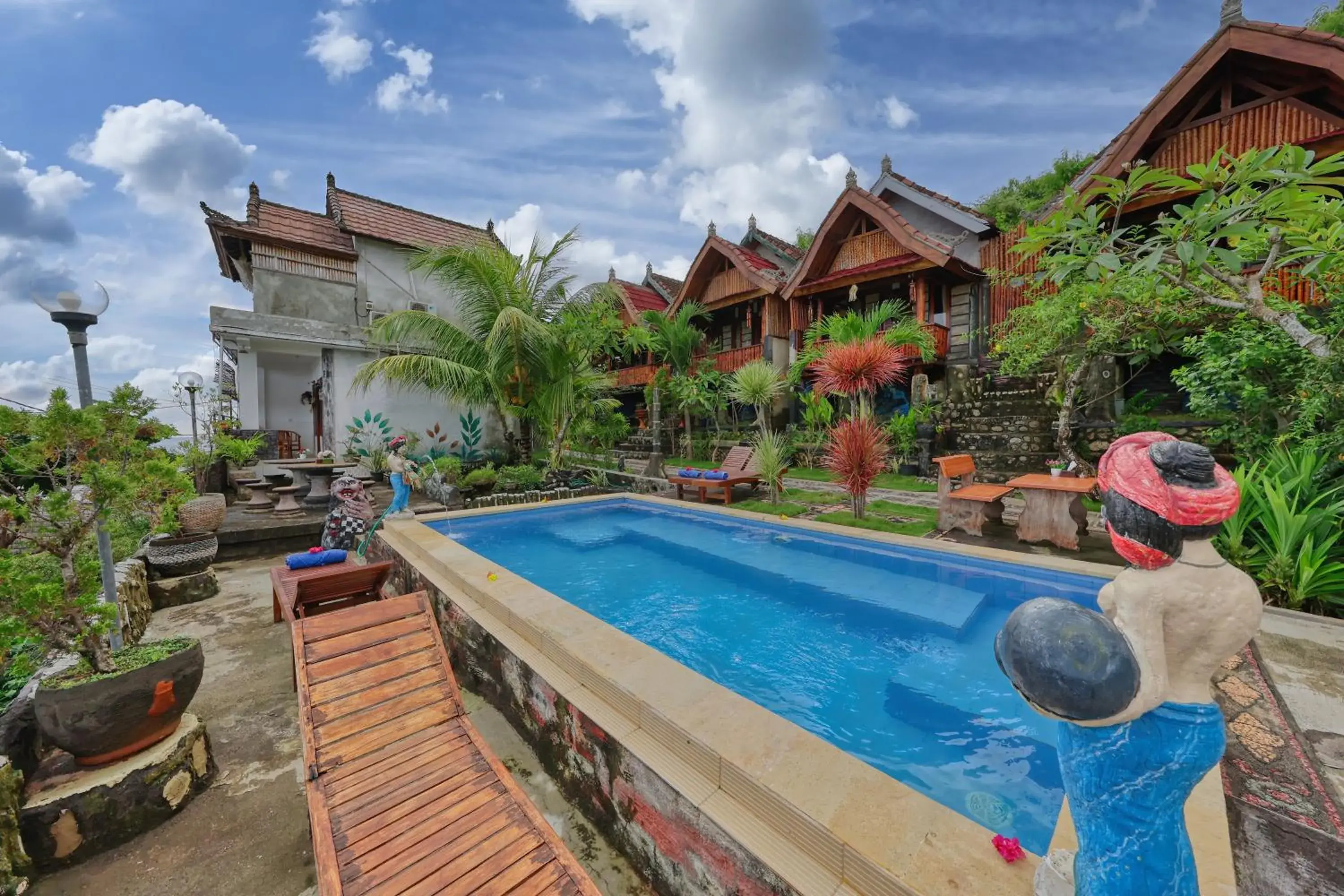 Property building in Bagus Cottage Property building in Bagus Cottage