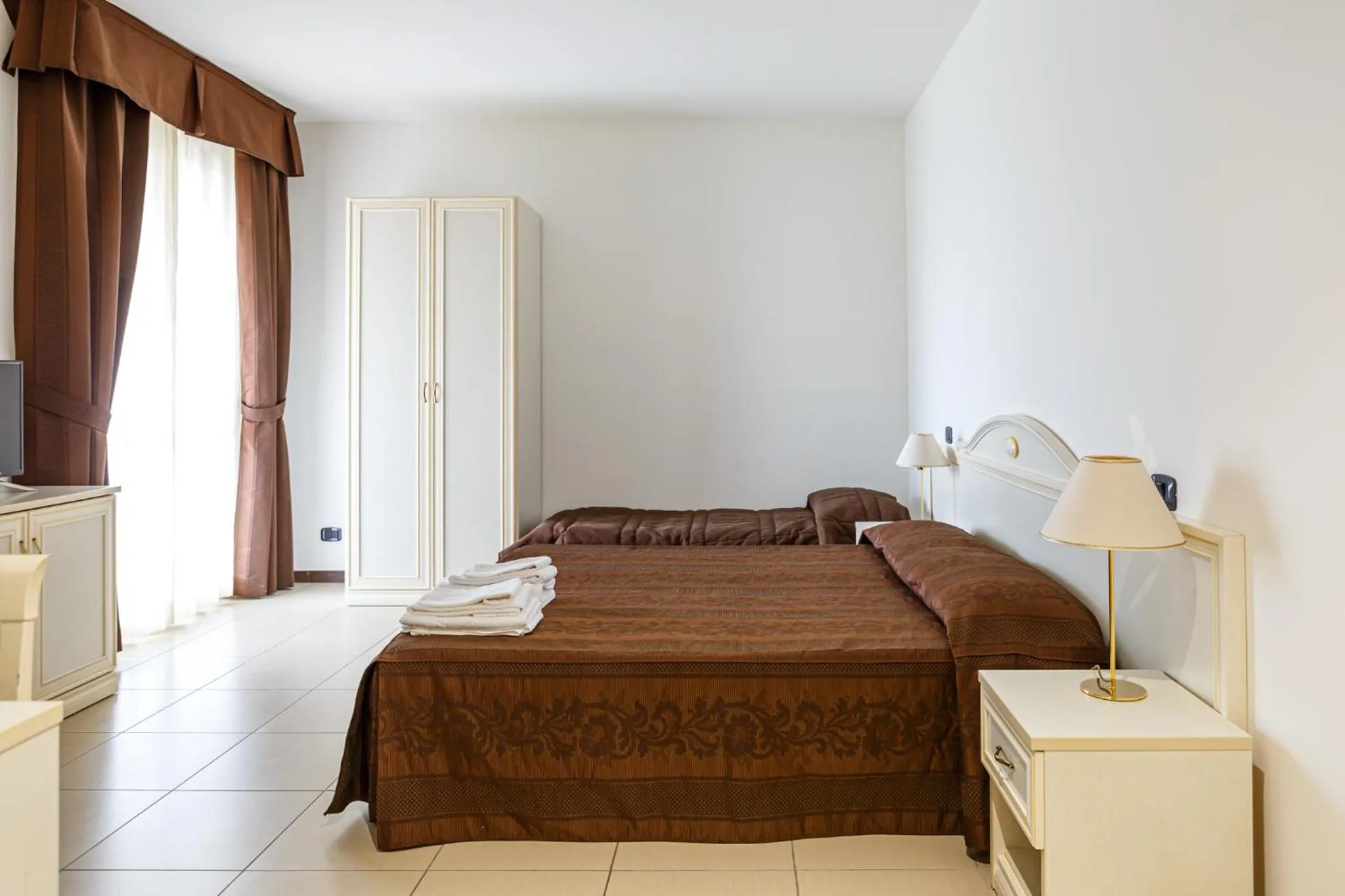 Bed in Hotel Villa Sofia