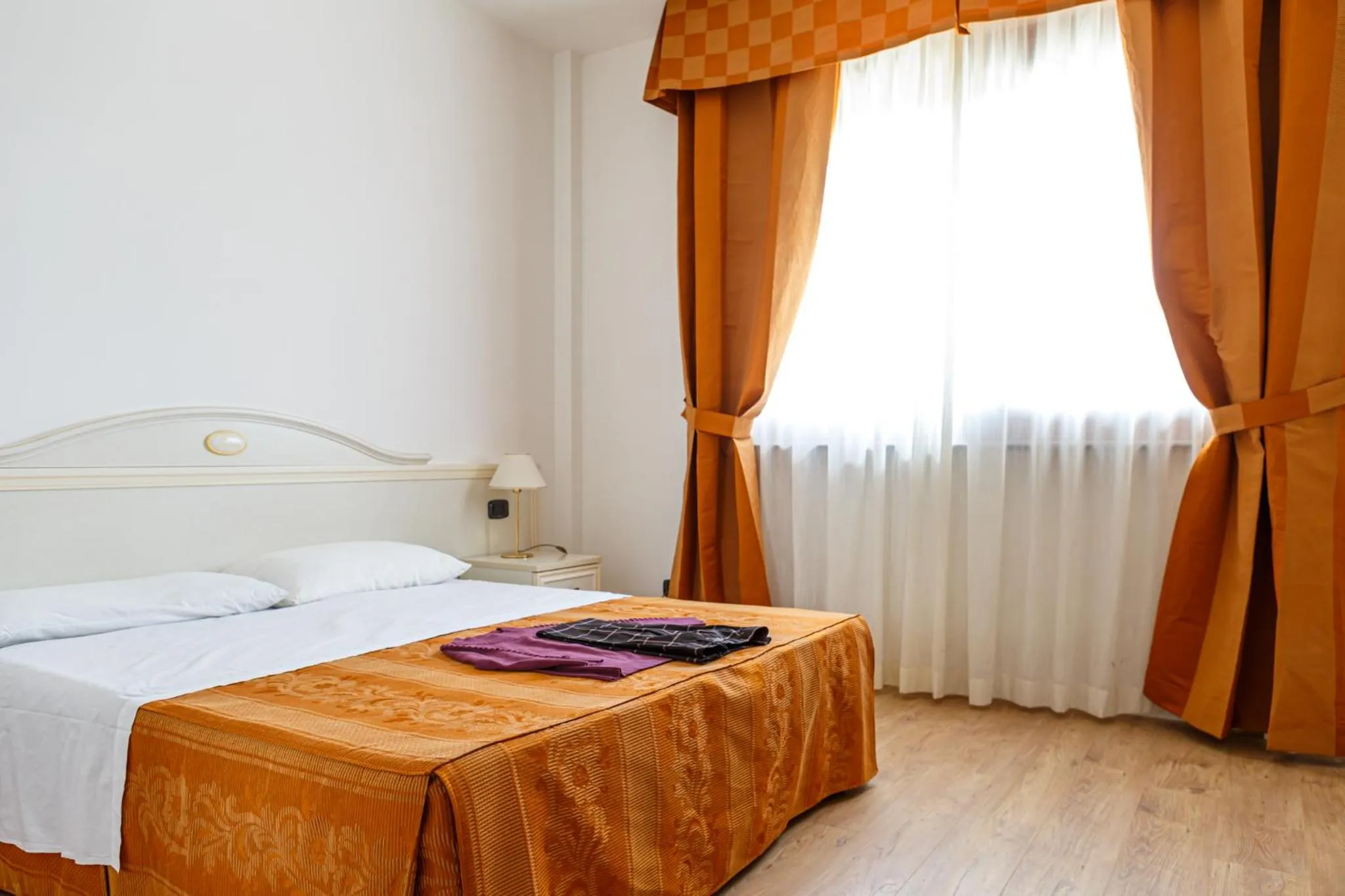 Bed in Hotel Villa Sofia