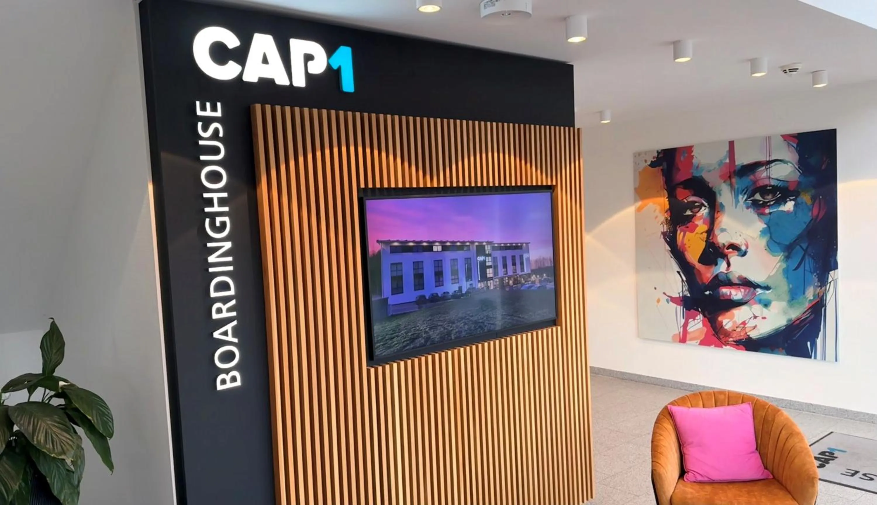 Lobby or reception in CAP1 Boardinghouse