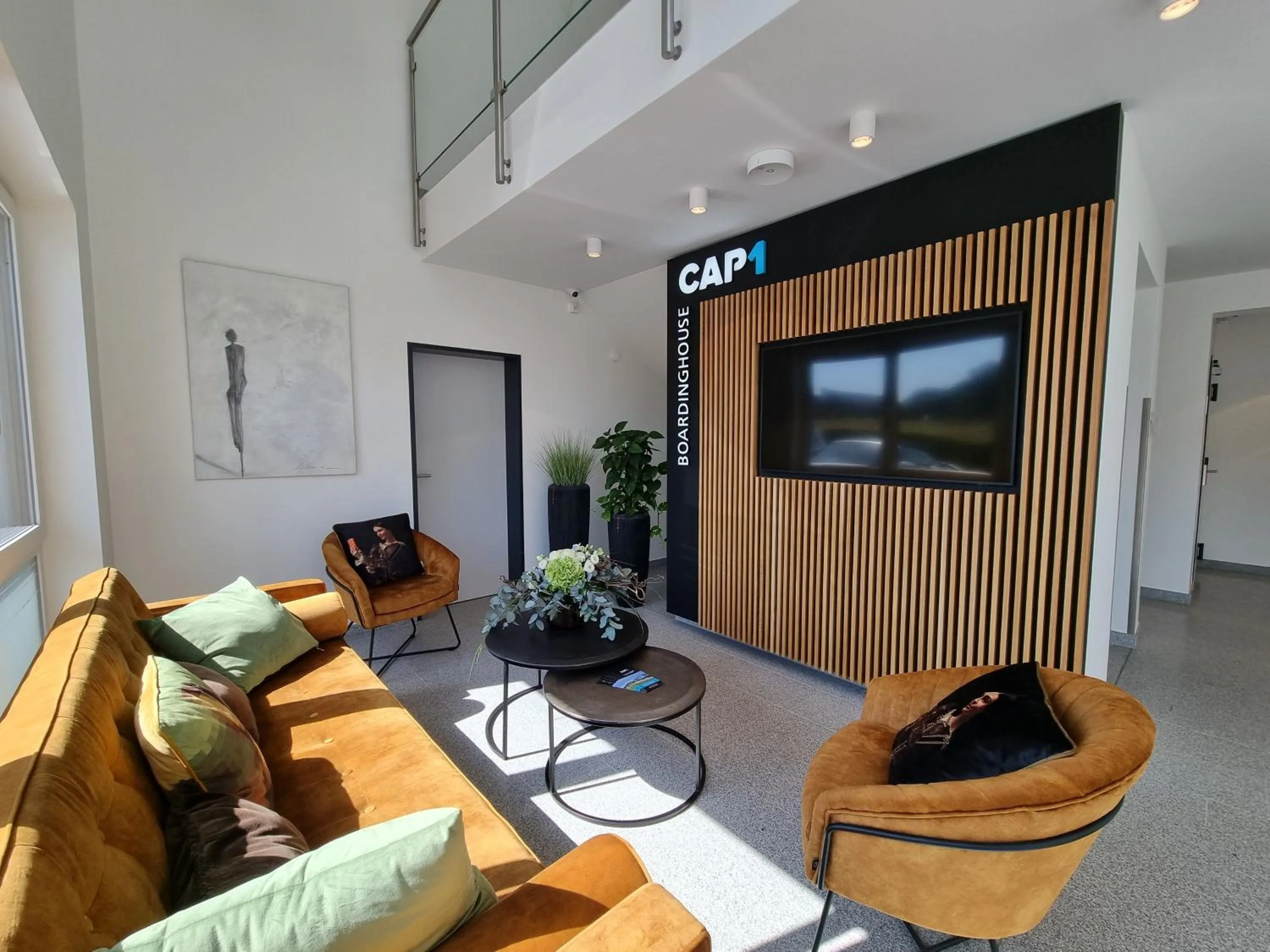 Lobby or reception in CAP1 Boardinghouse