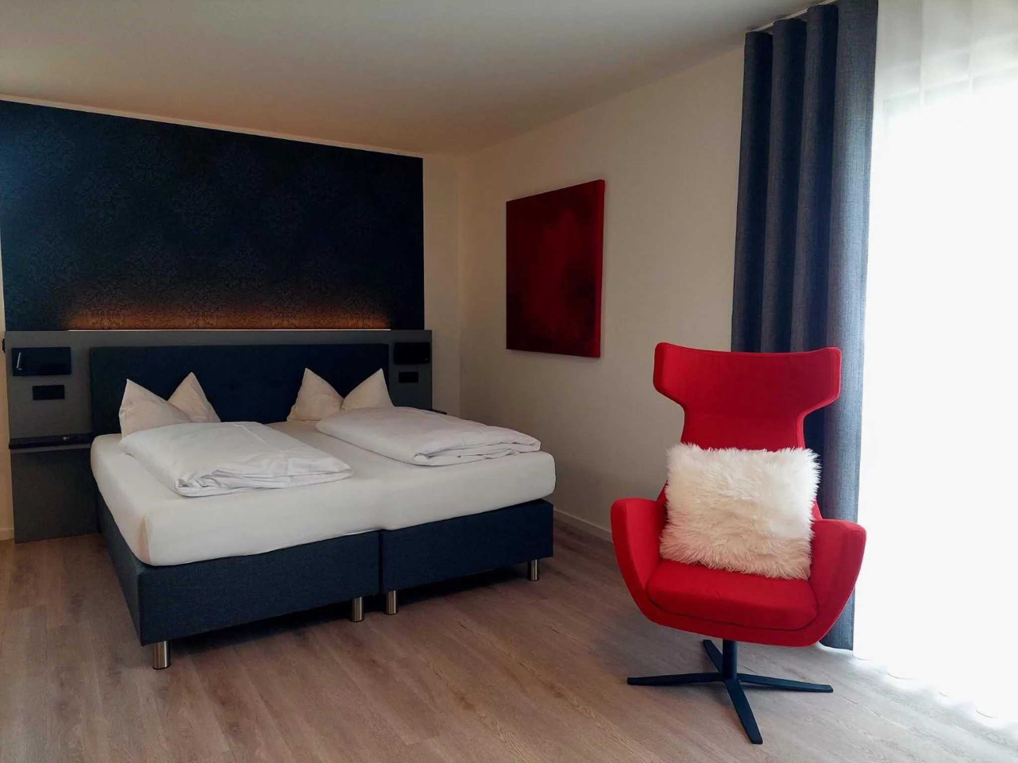 Photo of the whole room, Bed in CAP1 Boardinghouse