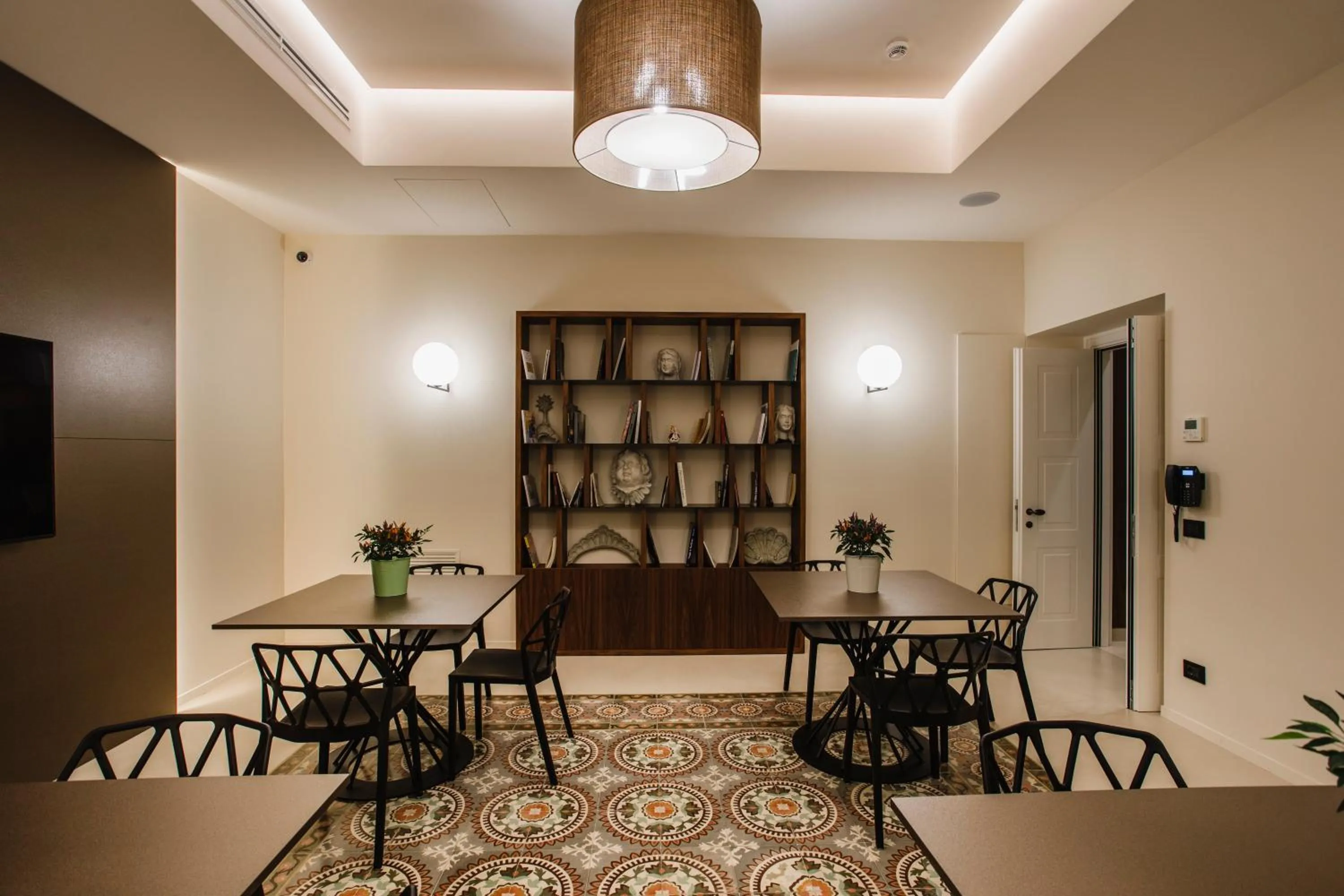 Seating area in Palazzo della Fontana