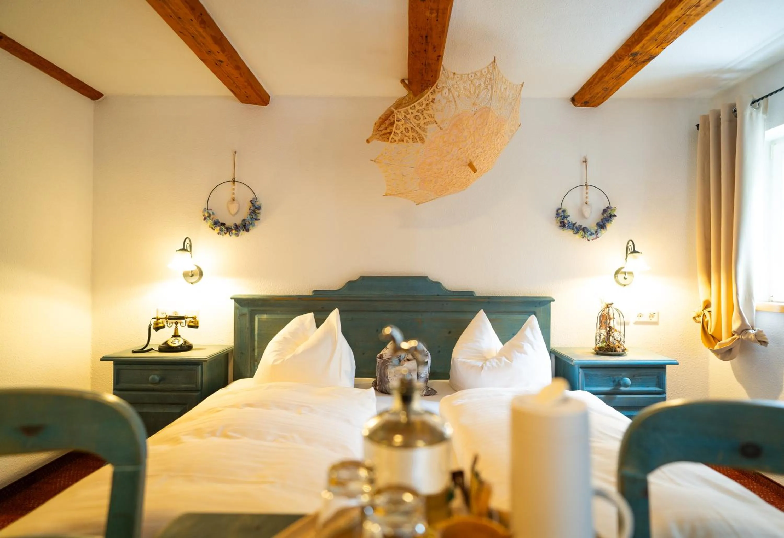 Bed in Gasthof Alte Schmiede G*** Lückendorf