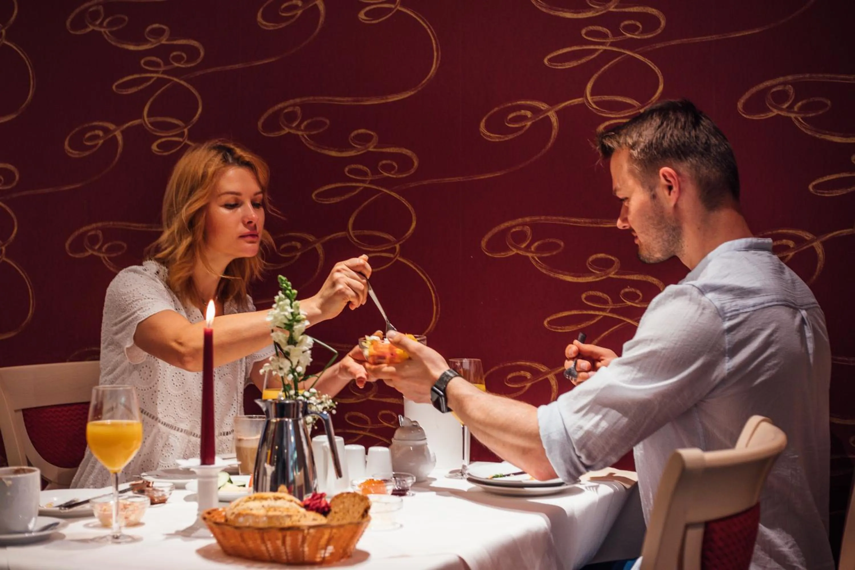 Food and drinks in Hotel Ostseeland