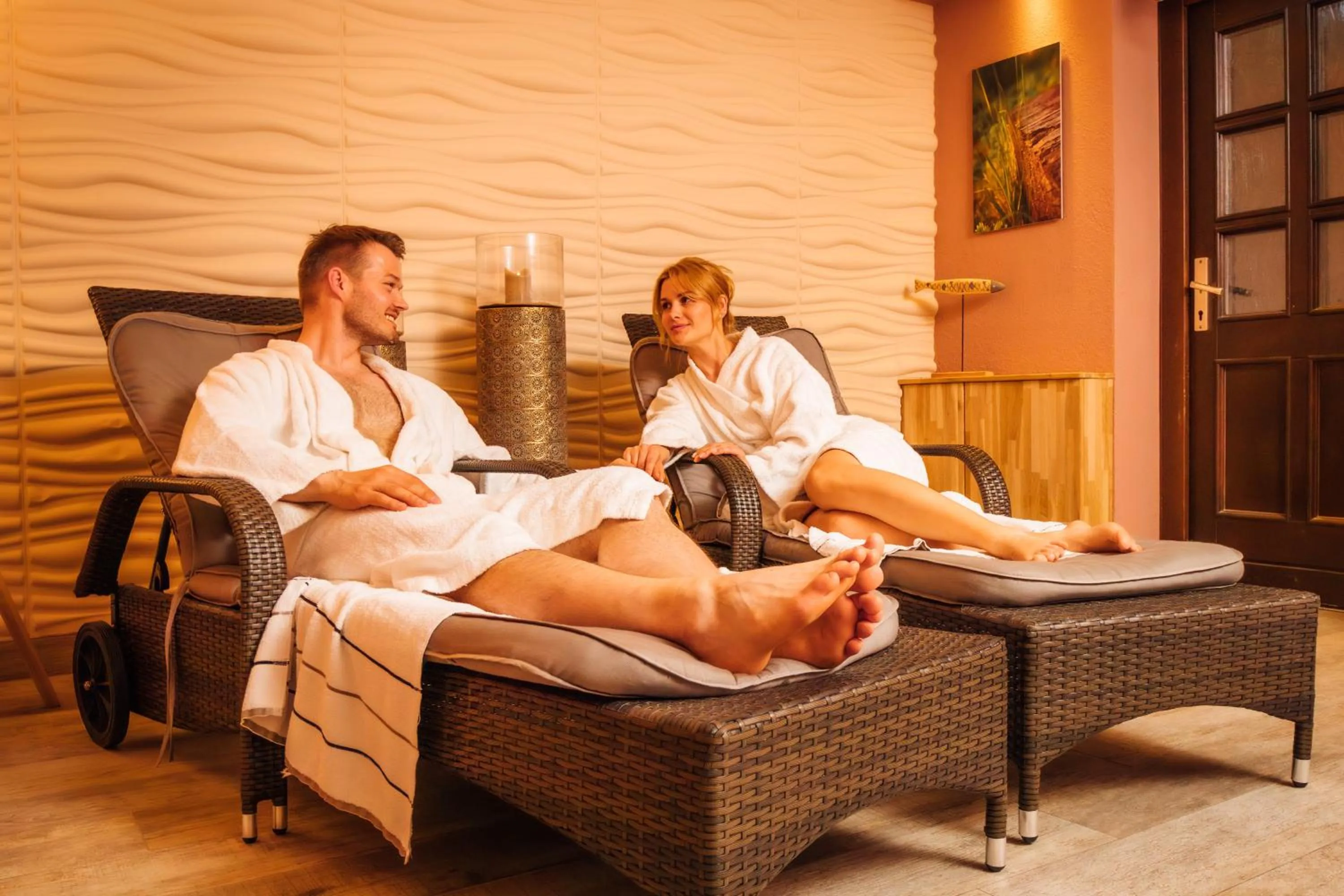 Sauna in Hotel Ostseeland