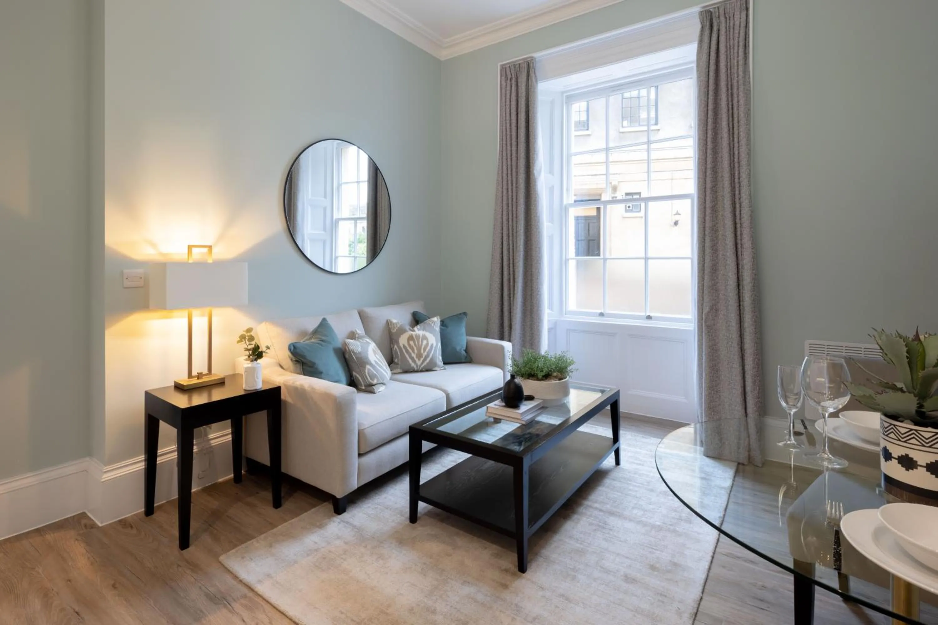 Living room in Redmayne House - Urban Apartments