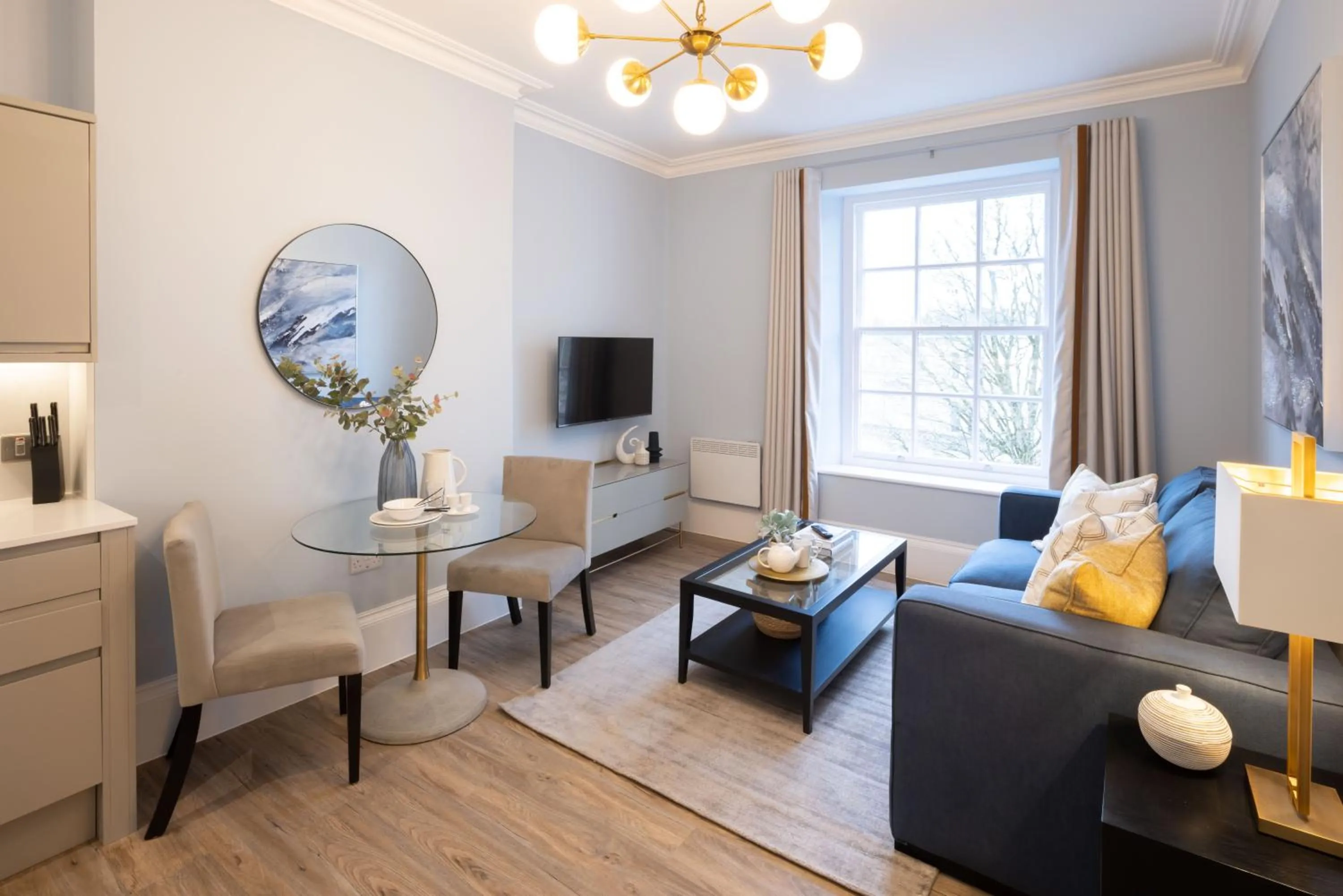 Living room in Redmayne House - Urban Apartments
