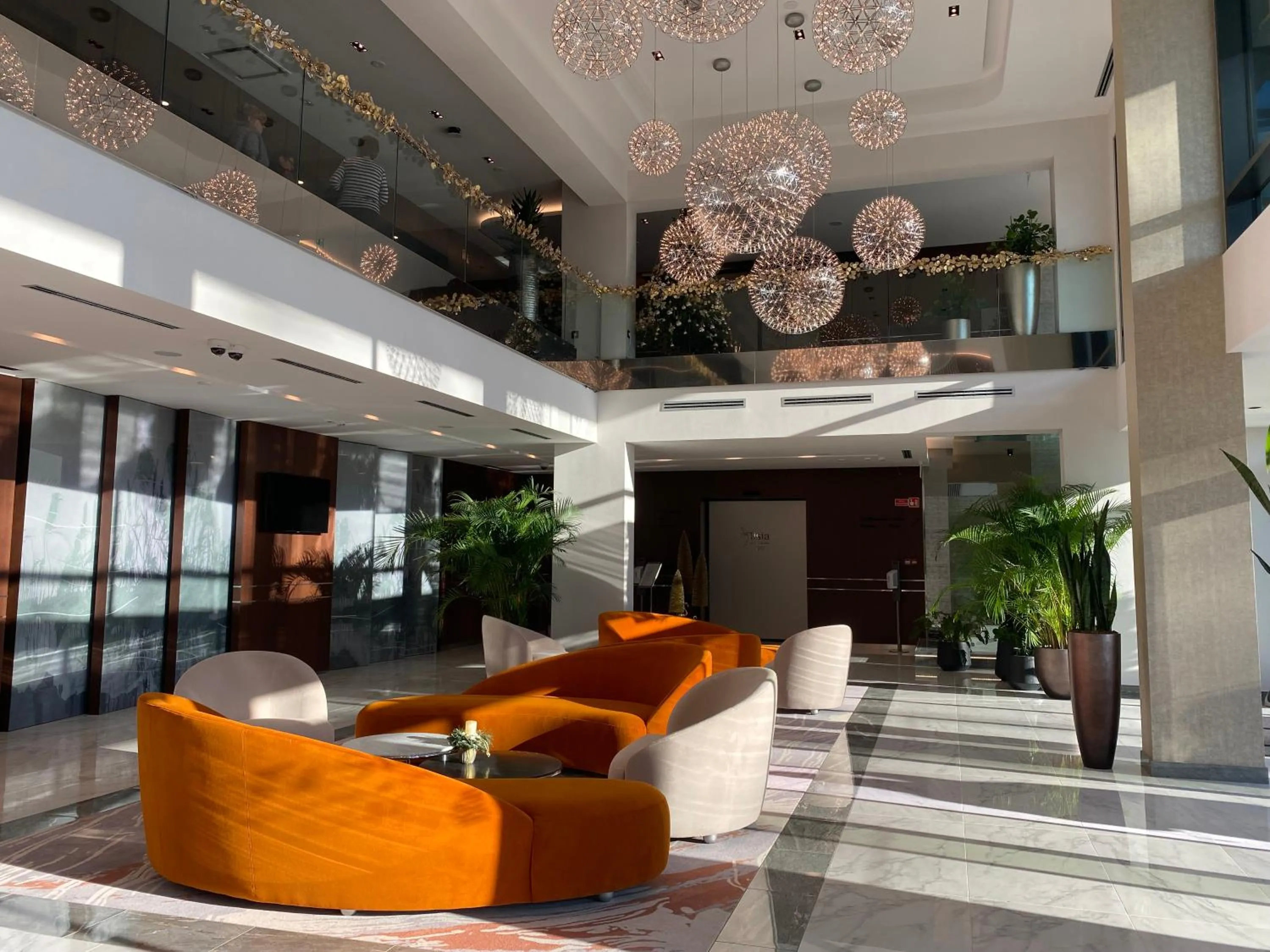 Lobby or reception in Tisia Hotel & Spa