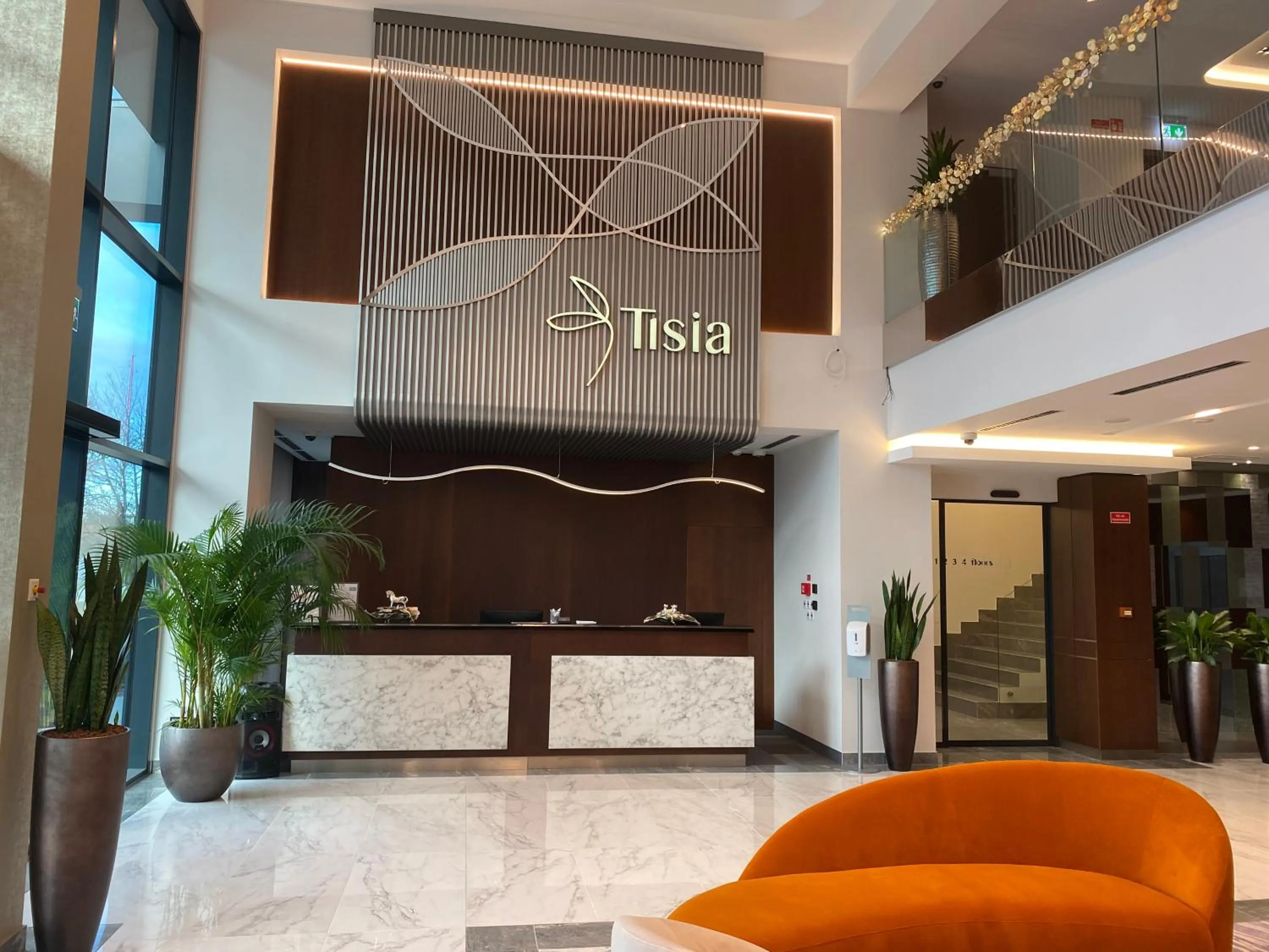 Lobby or reception in Tisia Hotel & Spa