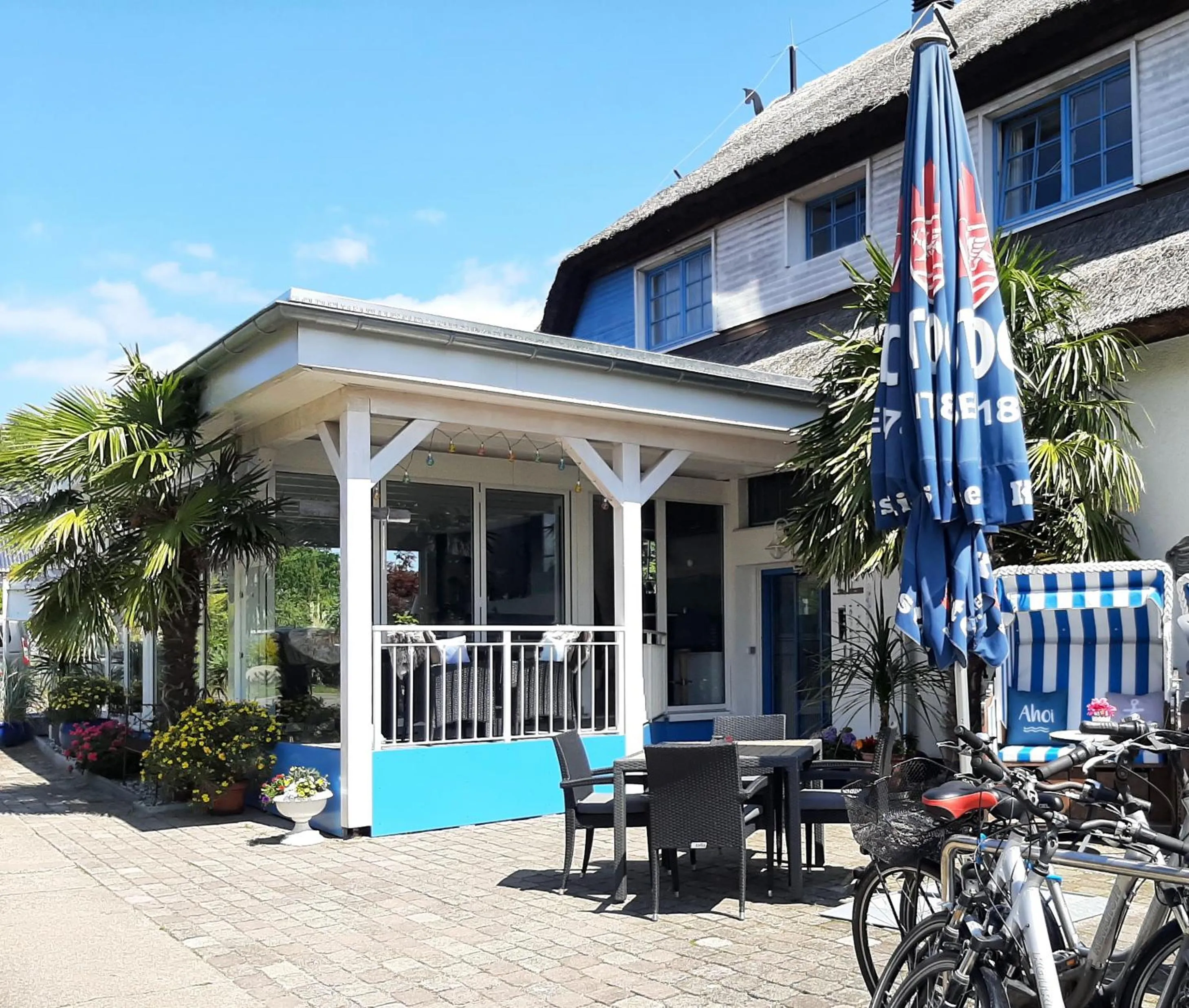 Property building in Landhotel Ostseetraum & Apartments