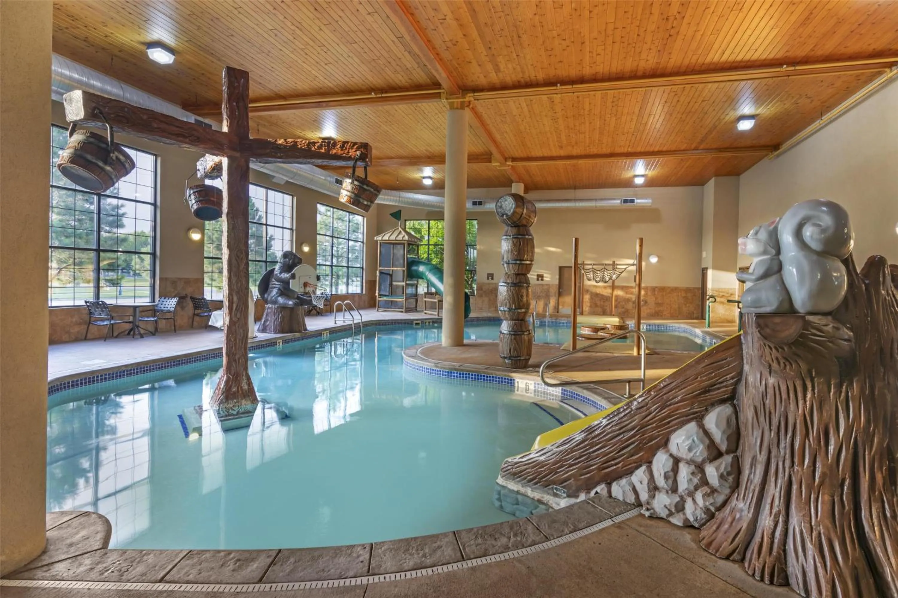 Pool view in Best Western Plus Kelly Inn and Suites