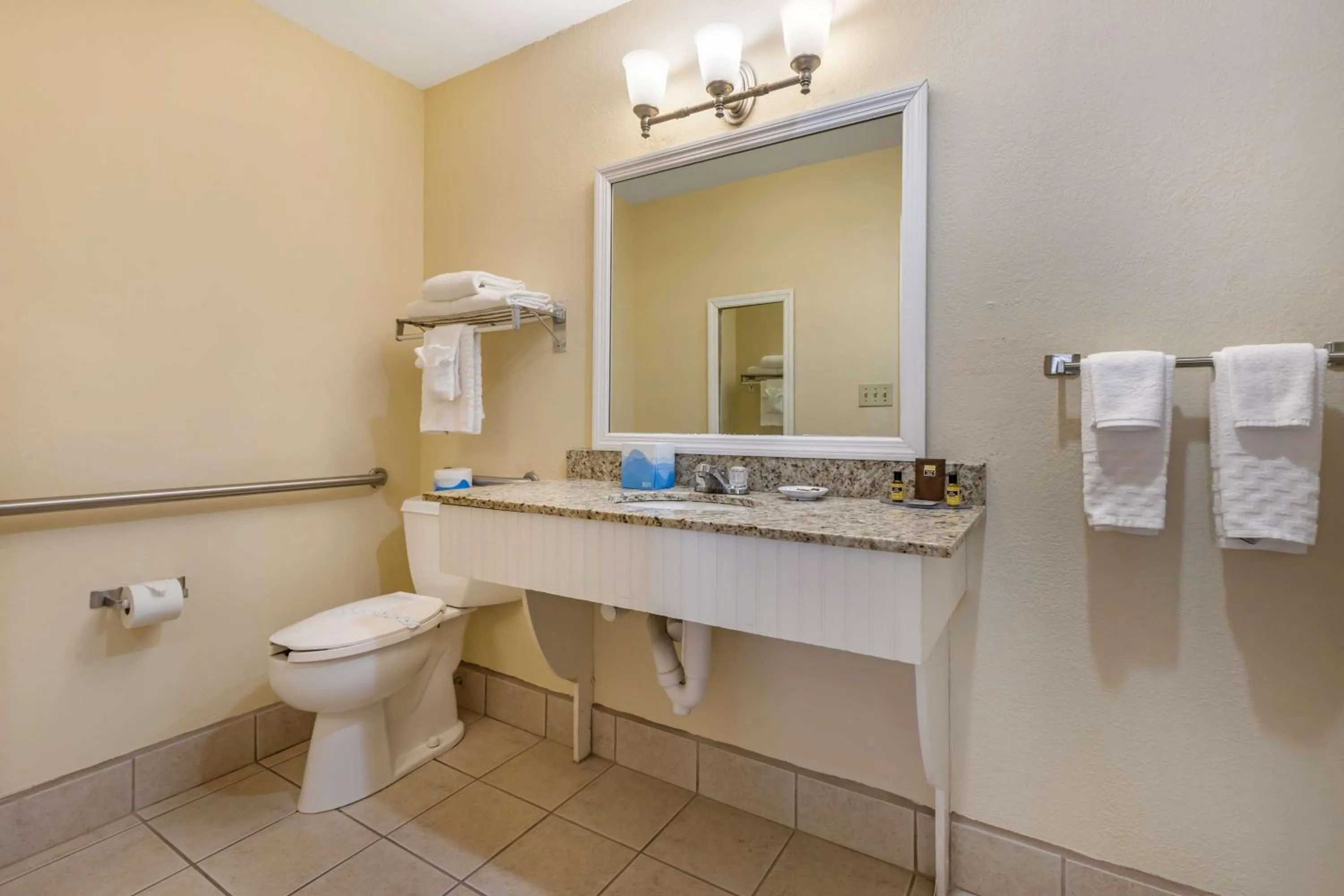 Toilet in Best Western PLUS Santee Inn