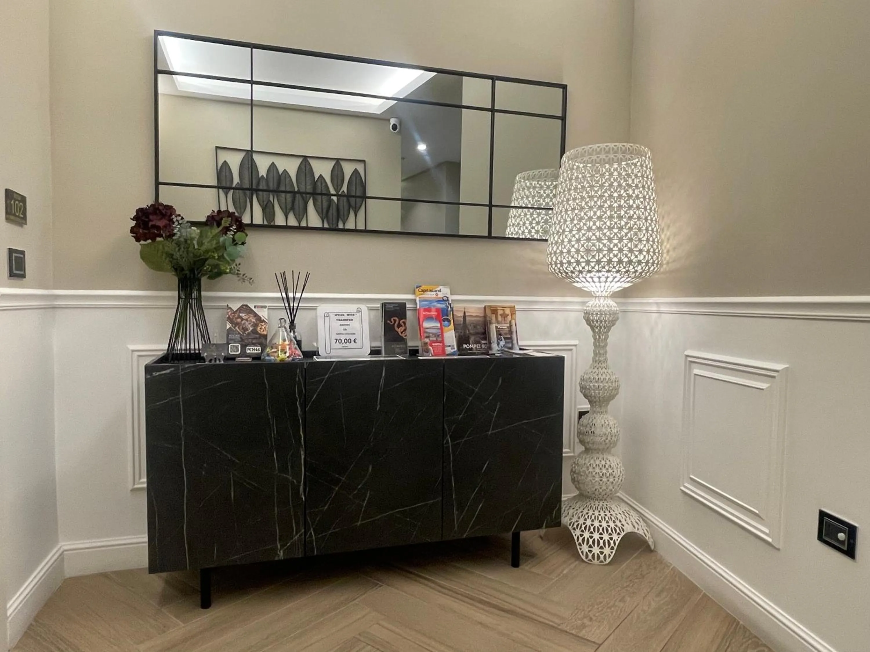 Lobby or reception in Pompeii Central Home