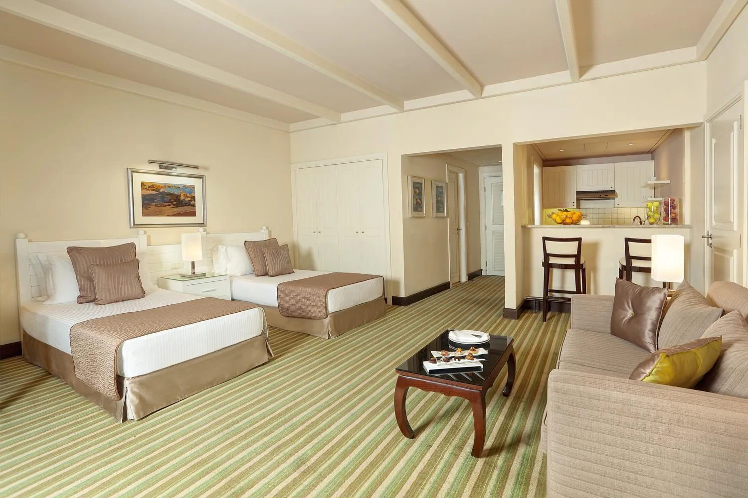 Bed in Le Royal Hotel - Beirut