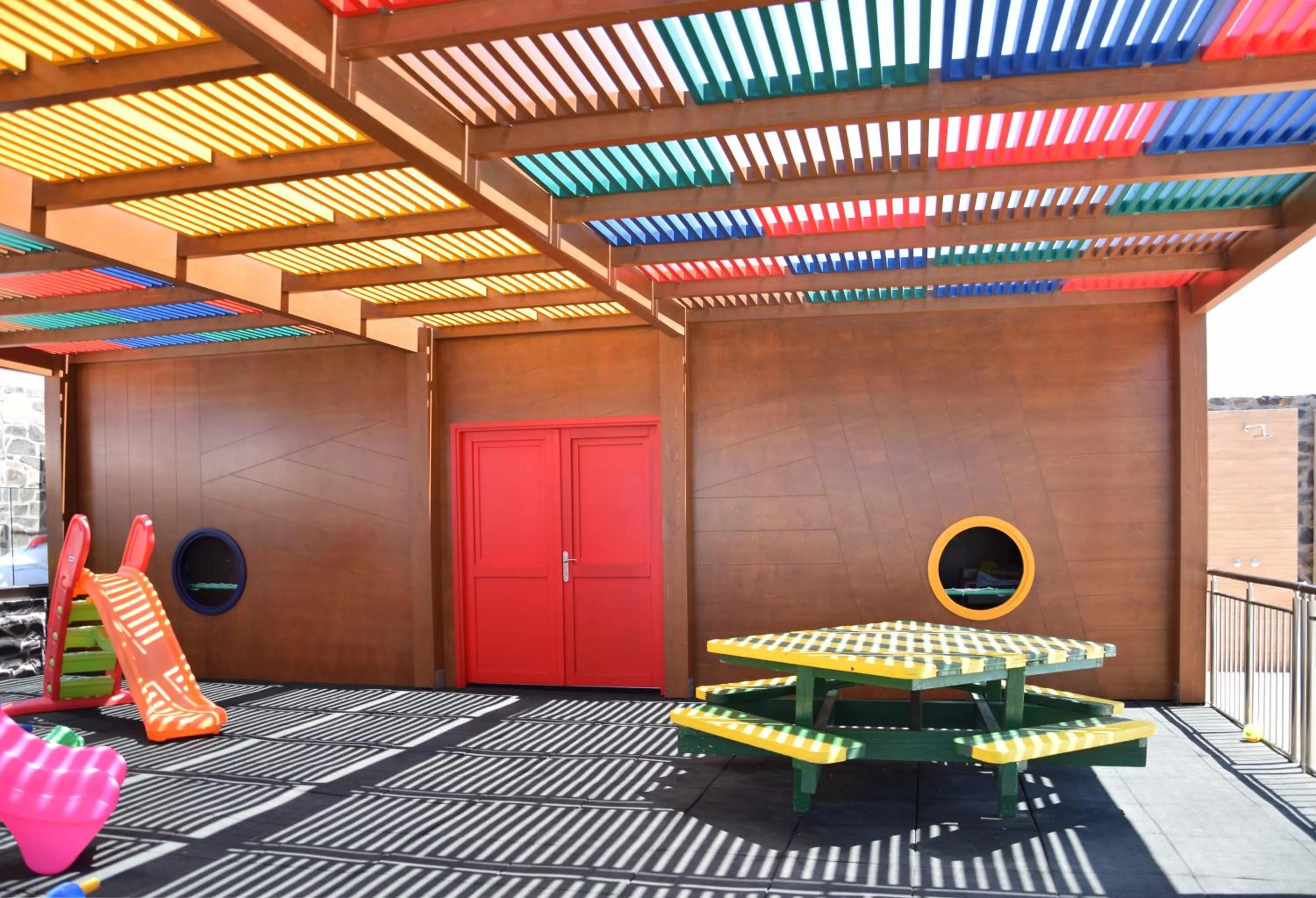 Children play ground in Astir Beach Hotel