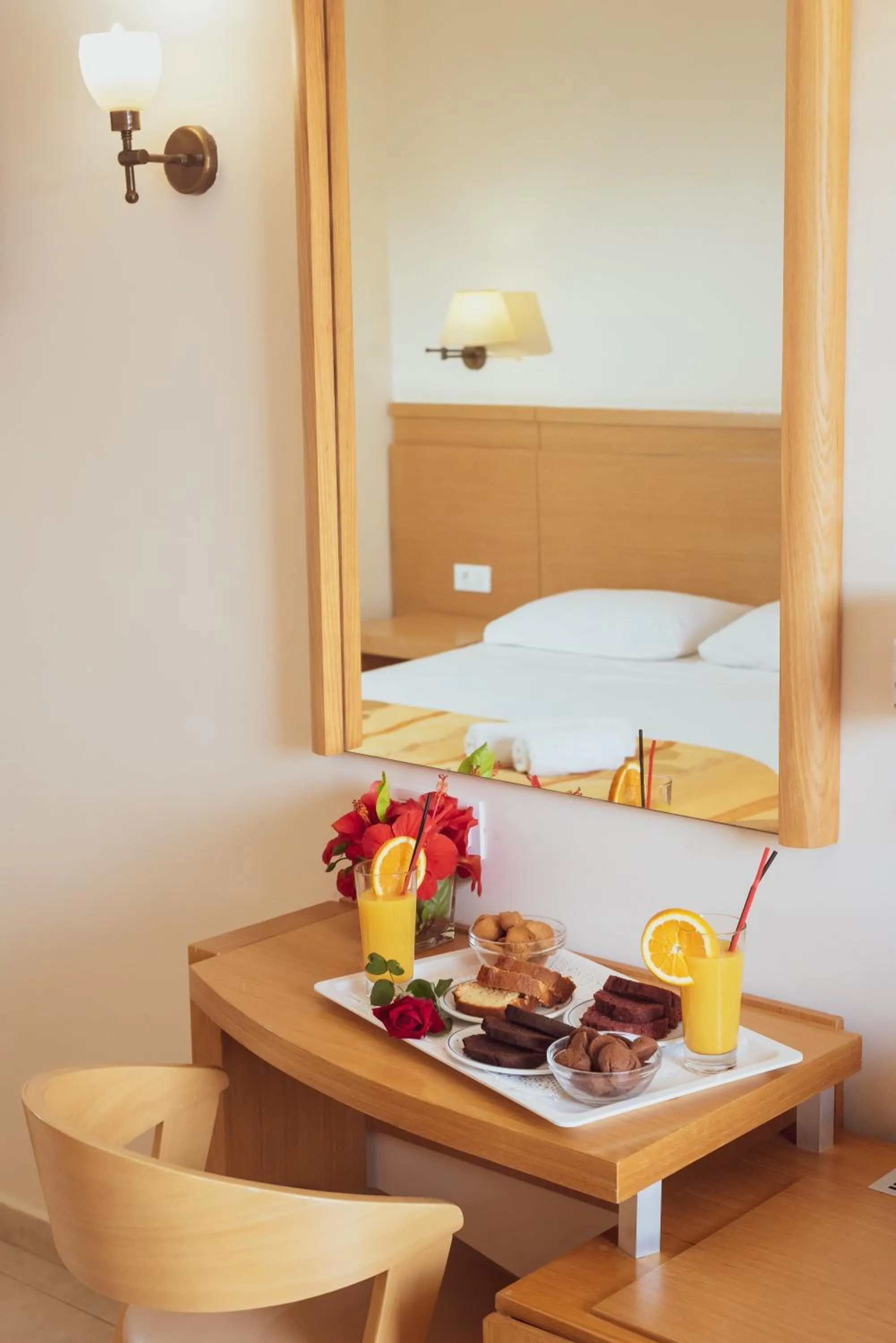 room service, Bed in Astir Beach Hotel