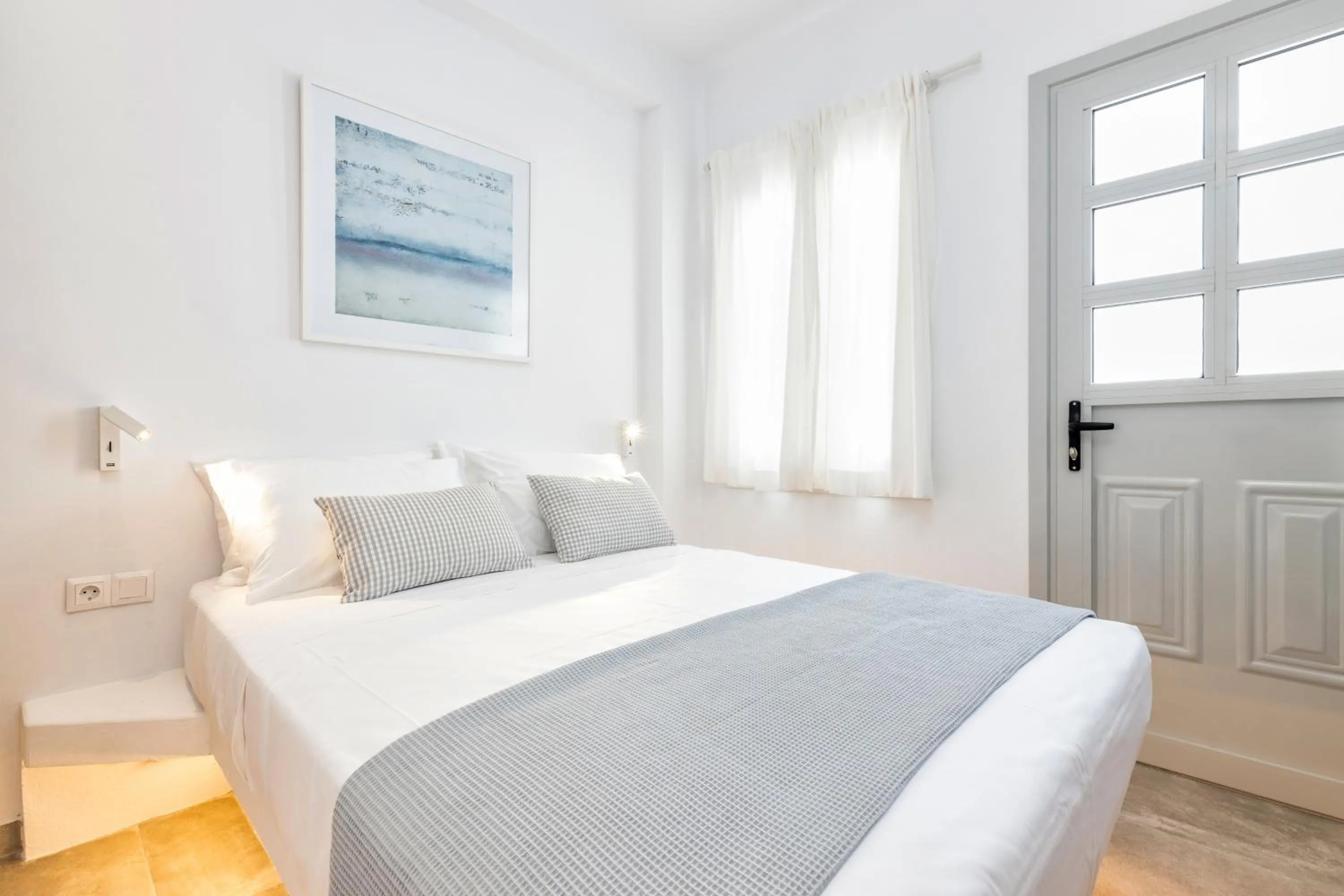 Bedroom, Bed in Pelican Paros