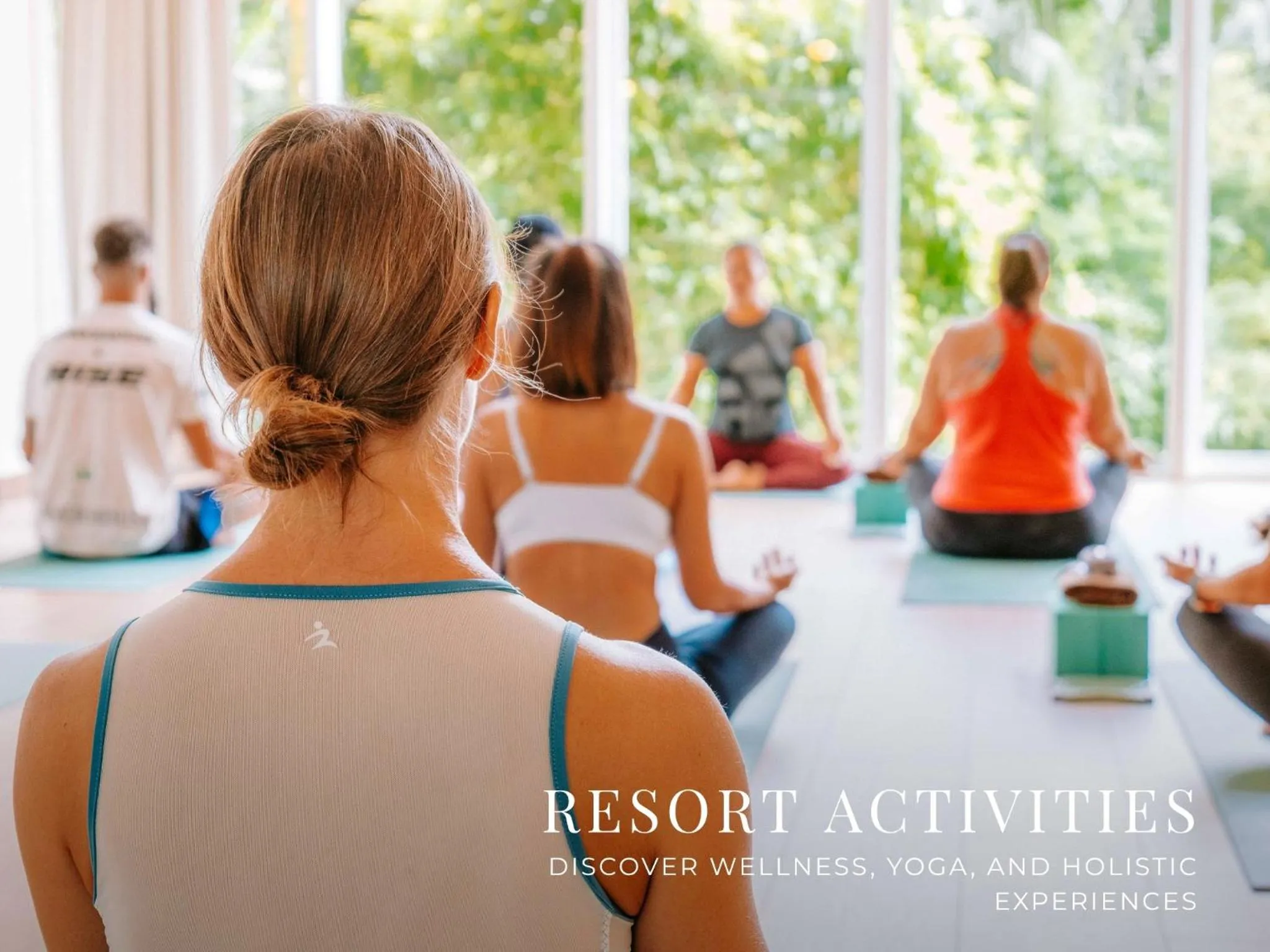 People in Hilltop Wellness Resort