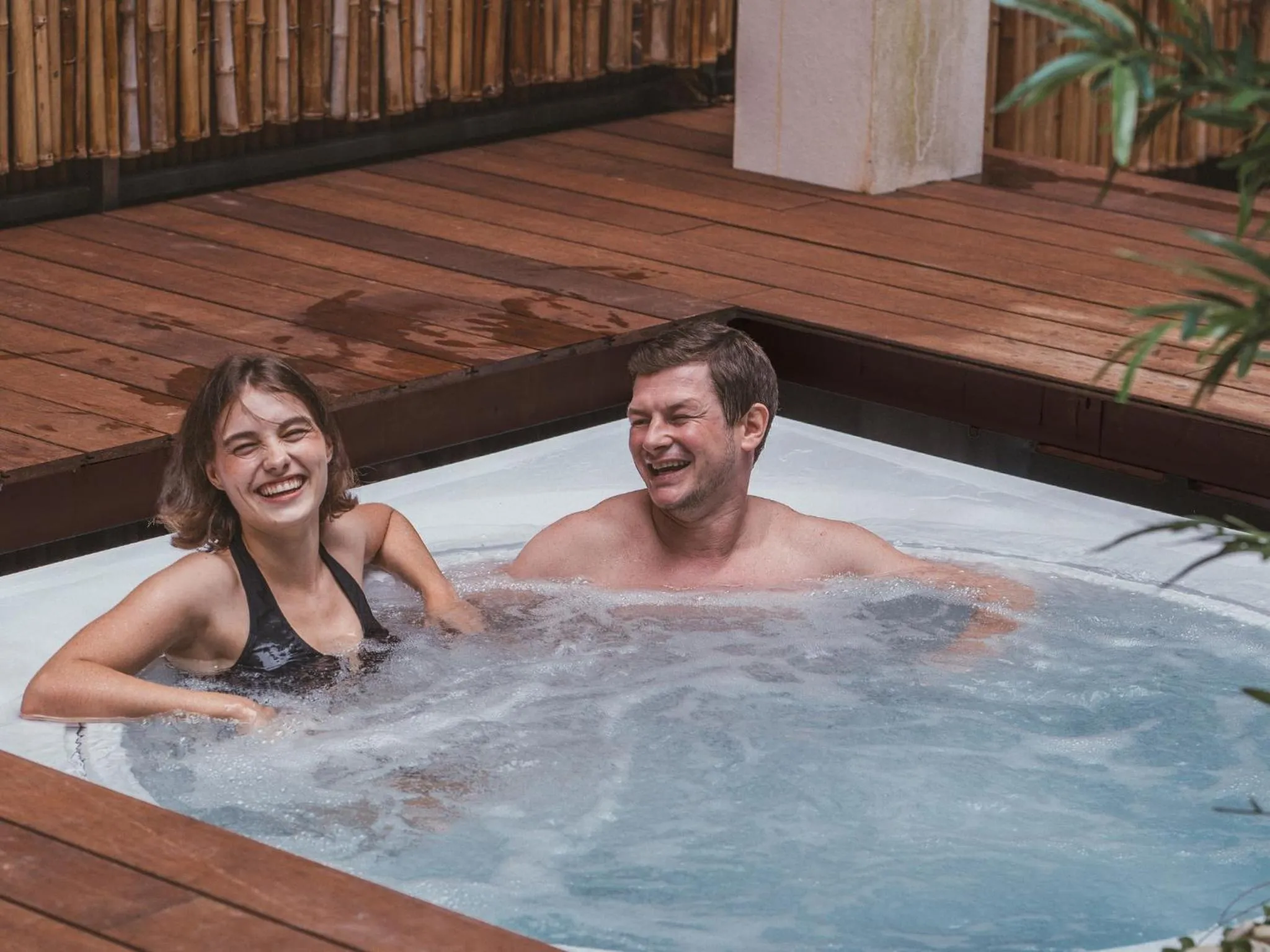 People in Hilltop Wellness Resort