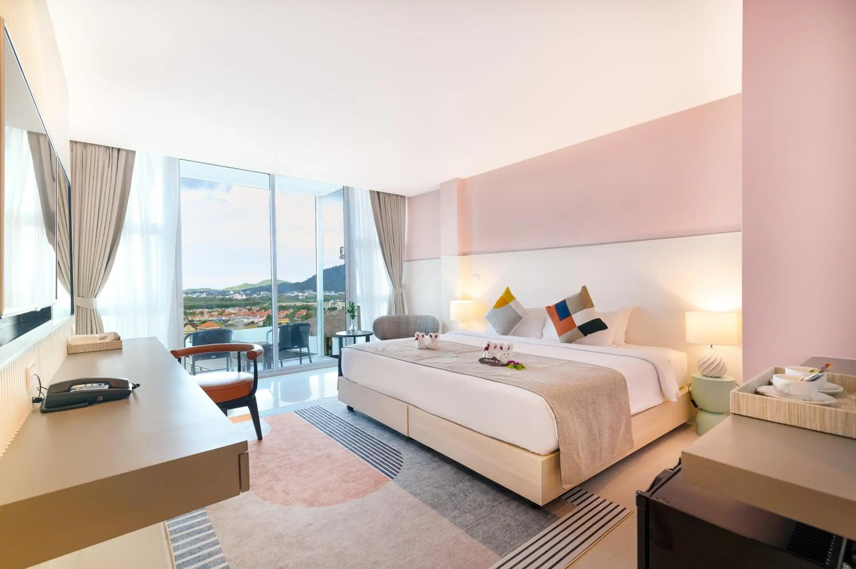 Bed in Hilltop Wellness Resort Bed in Hilltop Wellness Resort