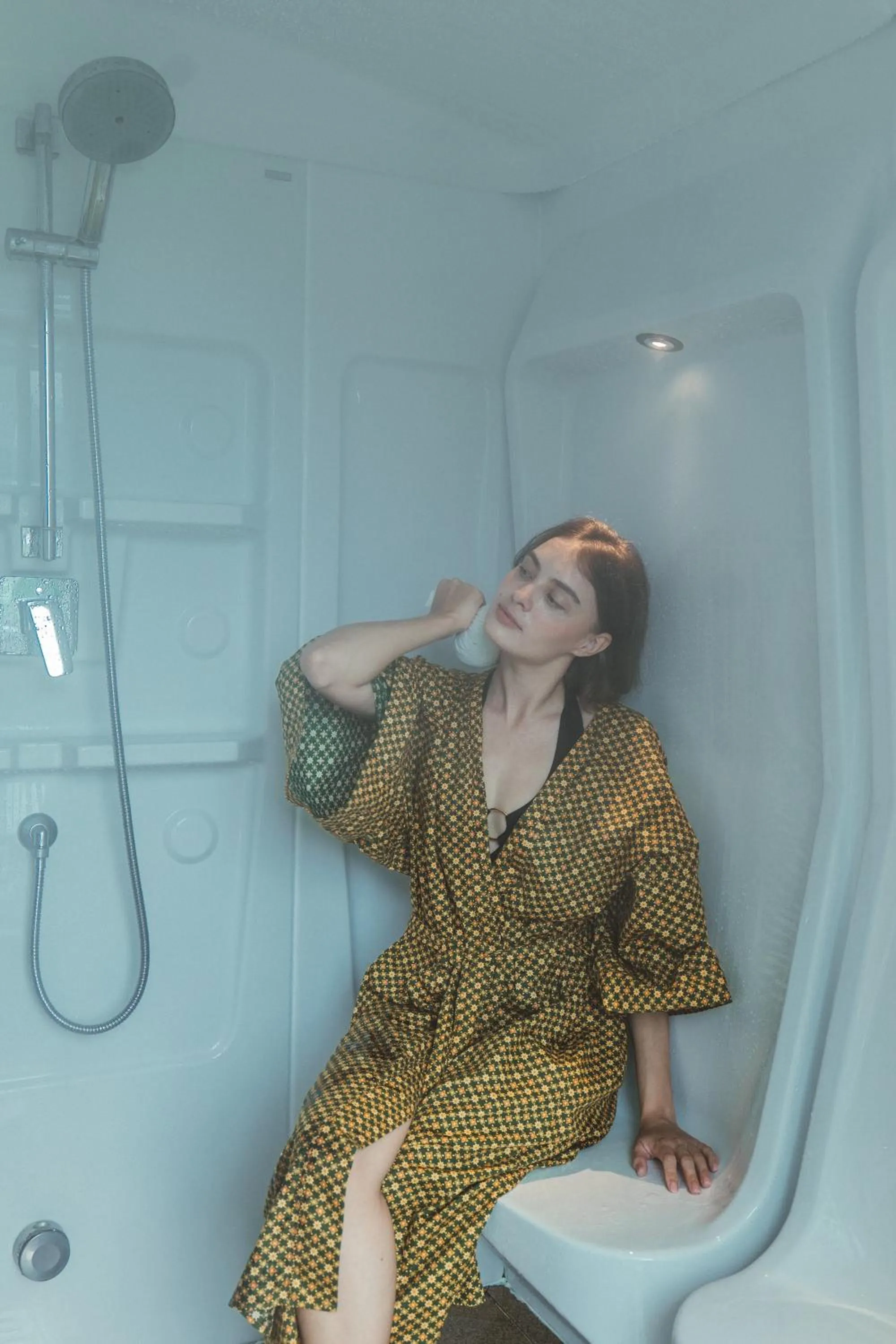 Steam room in Hilltop Wellness Resort