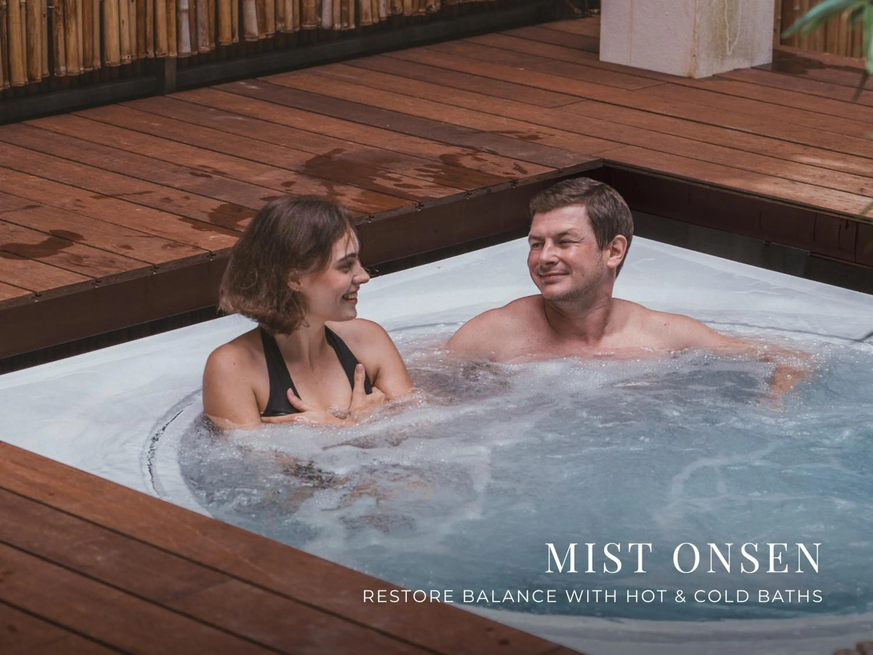 People in Hilltop Wellness Resort