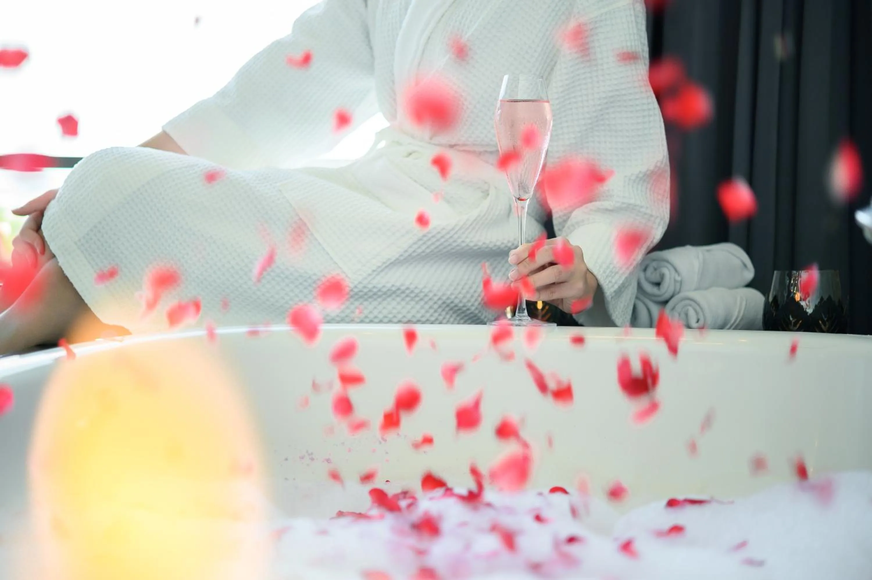 Bedroom in Hilltop Wellness Resort
